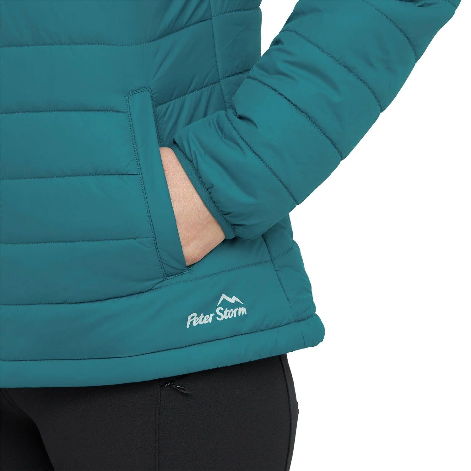 Women's Blisco III Hooded Jacket - Teal - Image 4