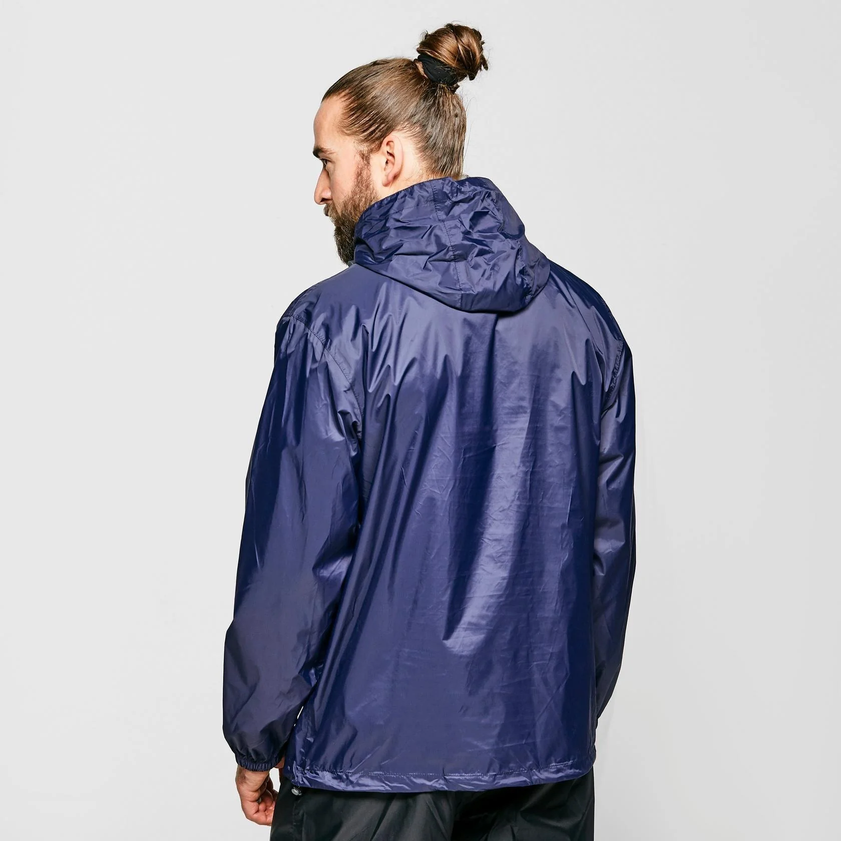 Men's Packable Cagoule - Navy - Image 2