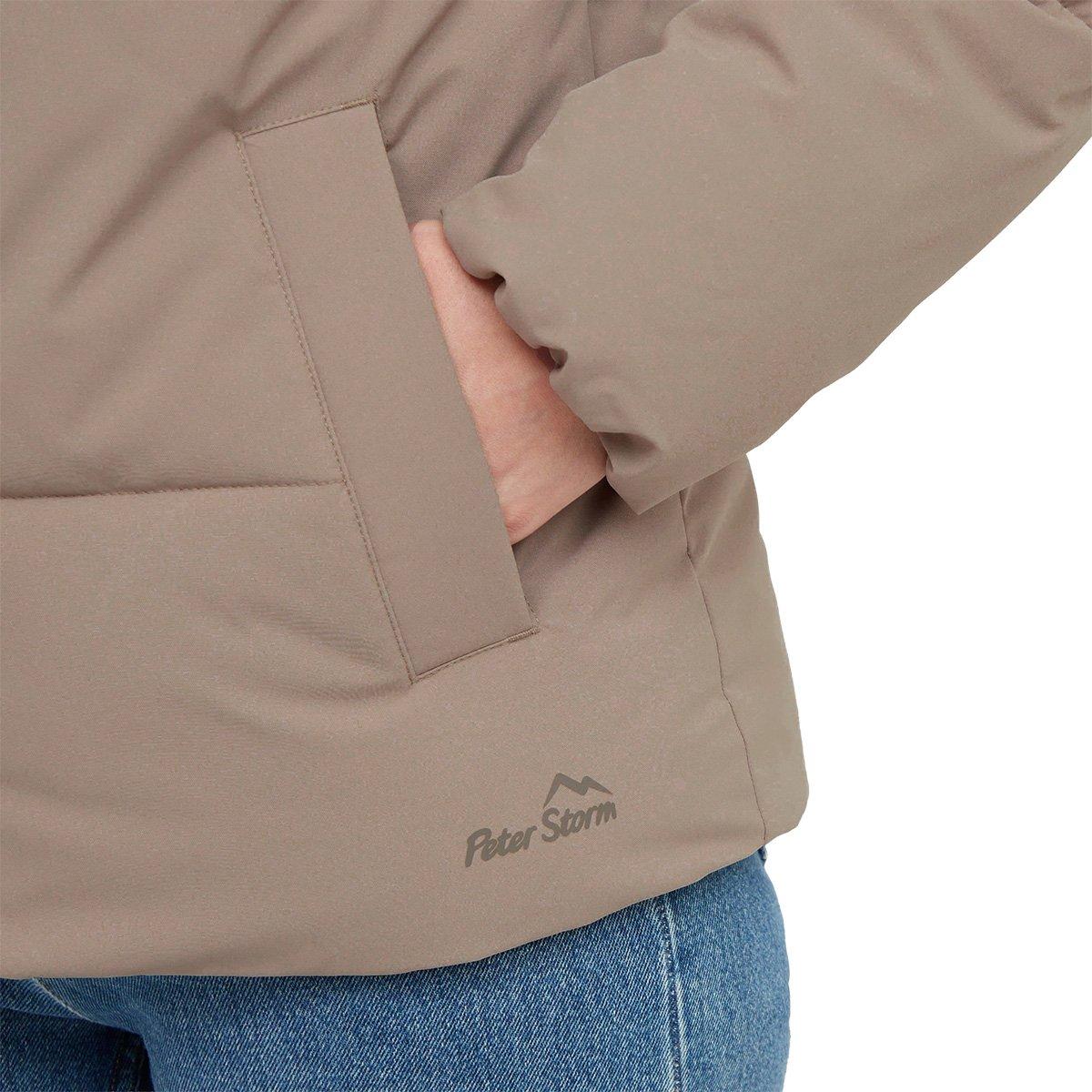 Women's Rose Baffle Jacket - Cream - Image 6