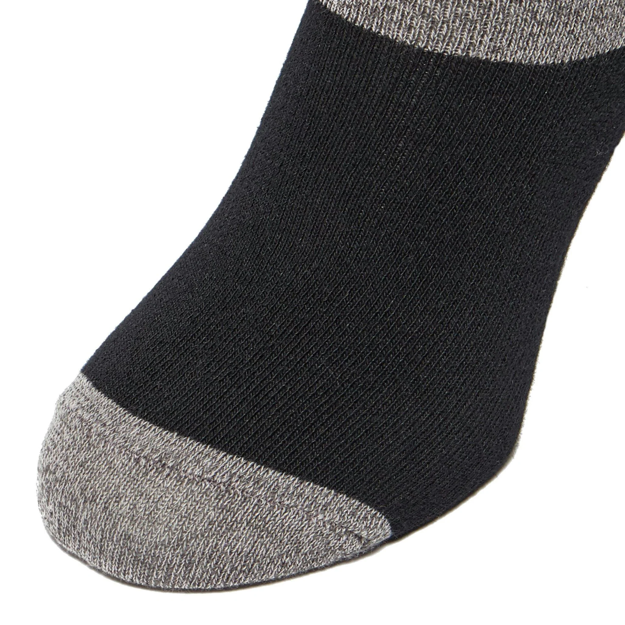 Unisex Coolmax Liner 2 Pack - Black - Image 3