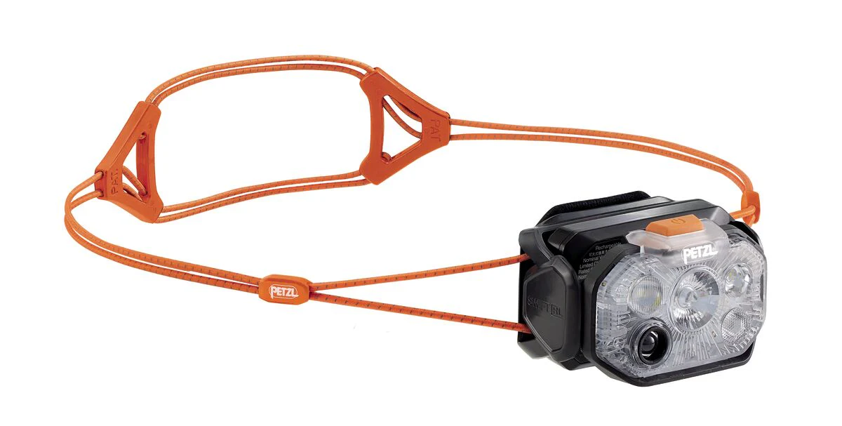 Swift RL Headtorch - Black / Orange - Image 2
