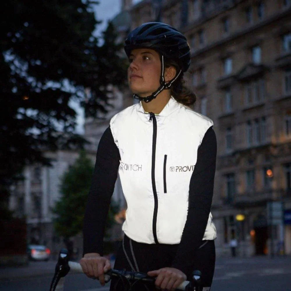 Women's Reflect Reversible Gilet - Silver - Image 3
