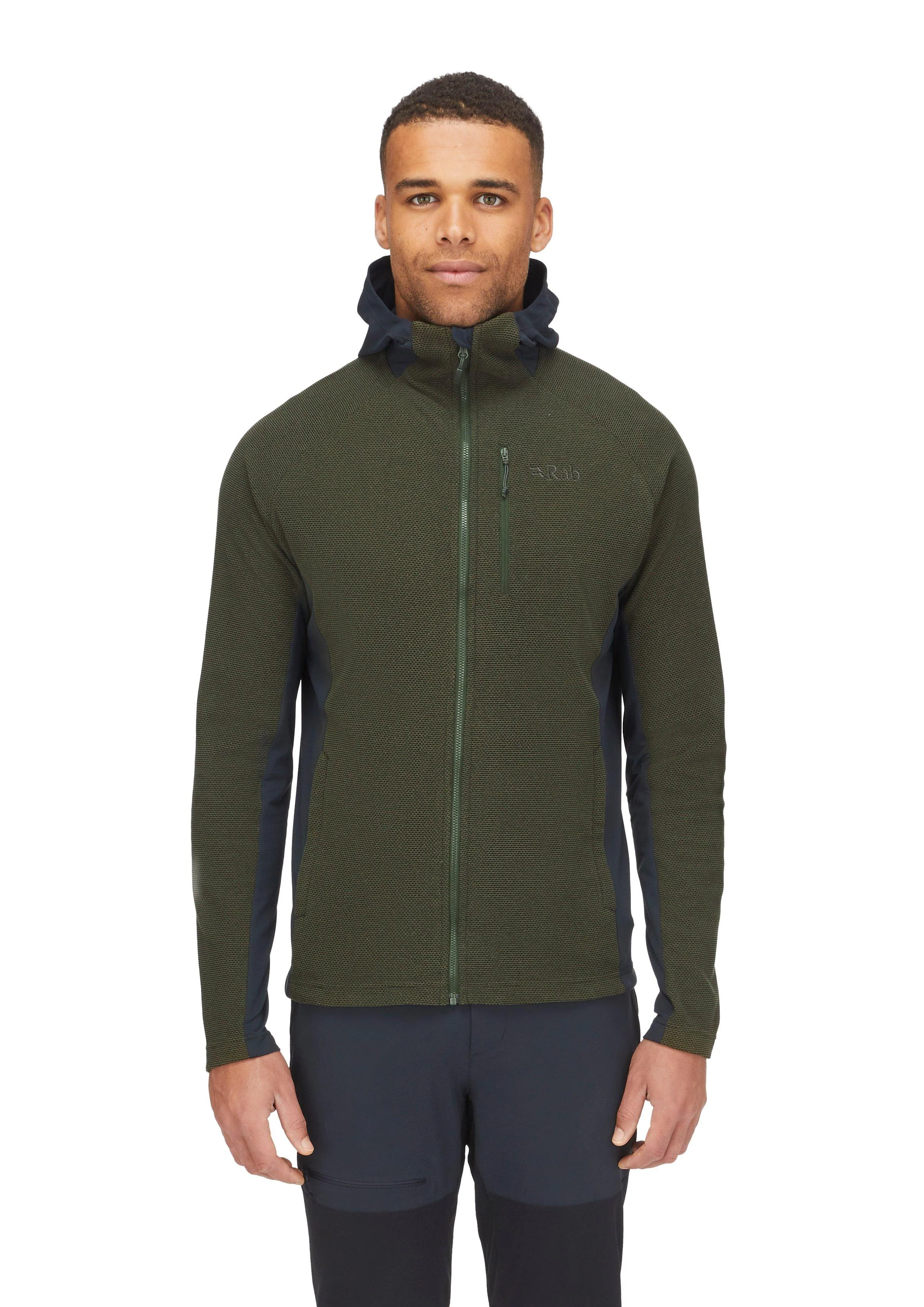 Men's Capacitor Hoody - Army Green - Image 3