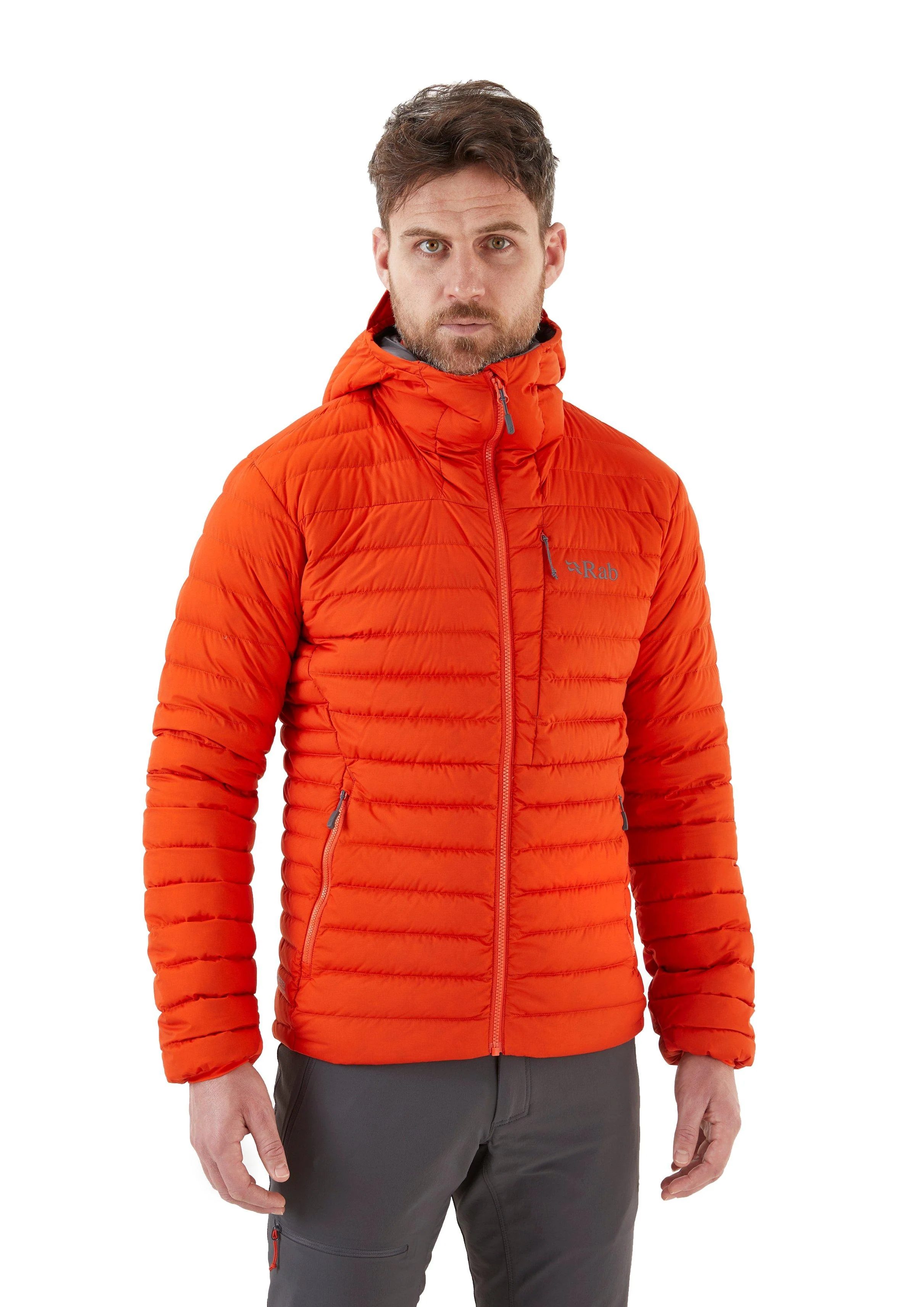 Men's Infinity Microlight Jacket - Firecracker - Image 3