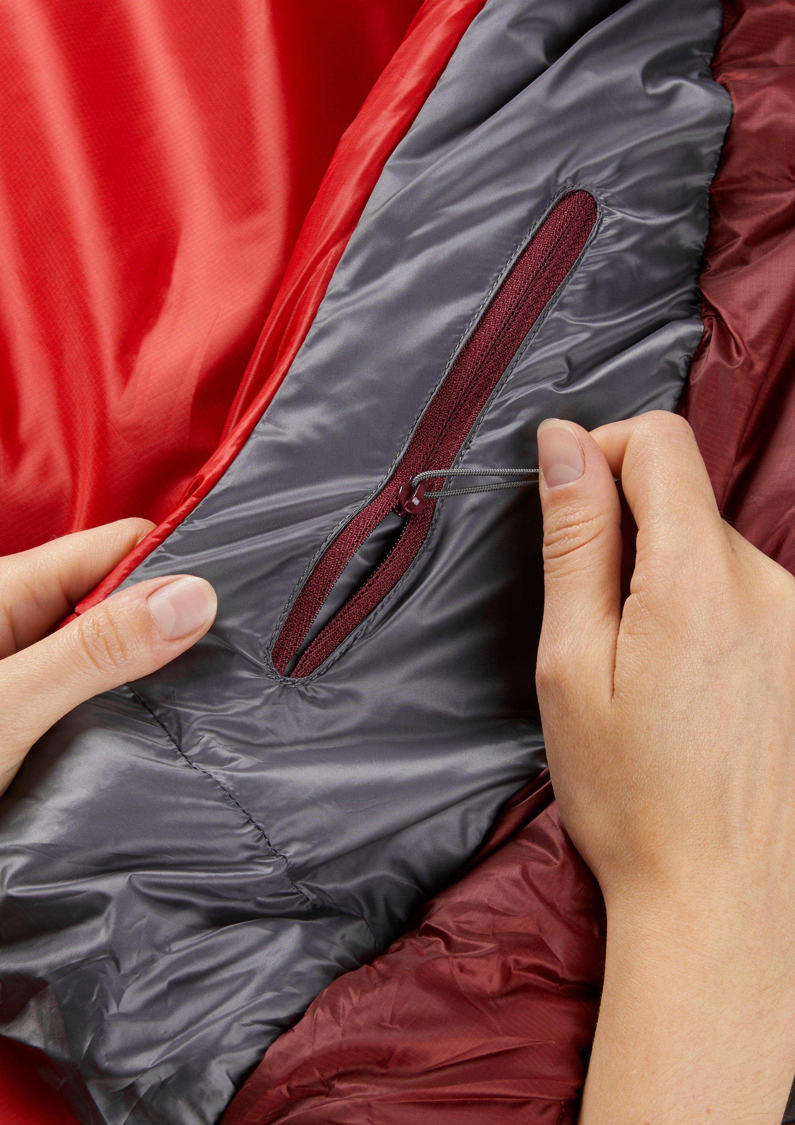 Solar Eco 3 Sleeping Bag - Oxblood Red - Image 5