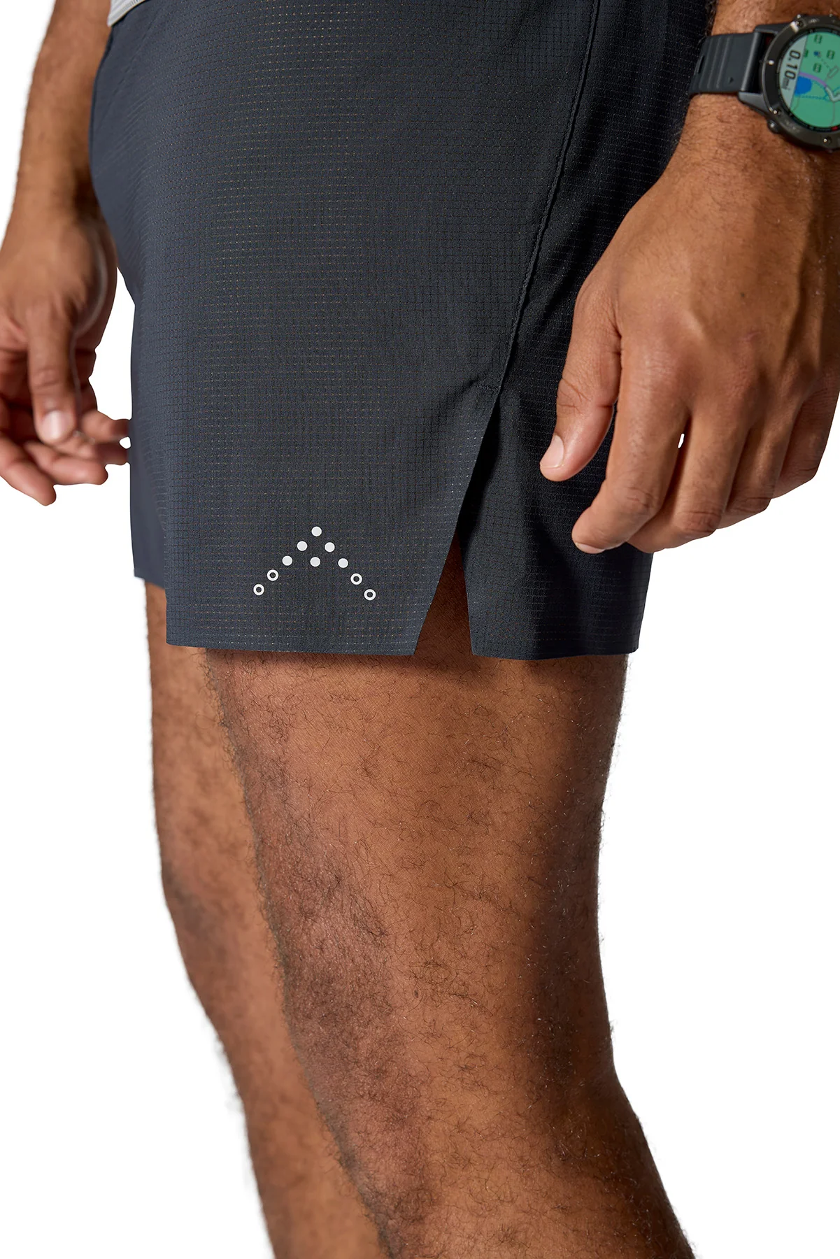 Men's Talus Light 5" Running Shorts - Black - Image 6
