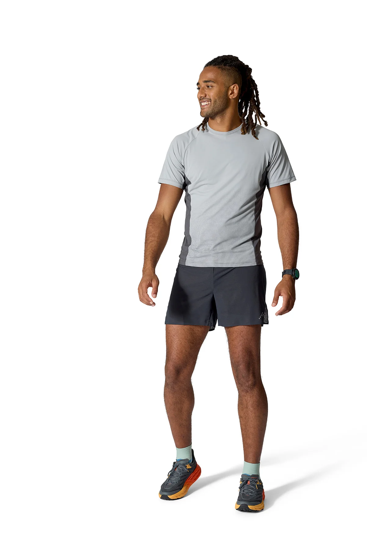 Men's Talus Light 5" Running Shorts - Black - Image 8