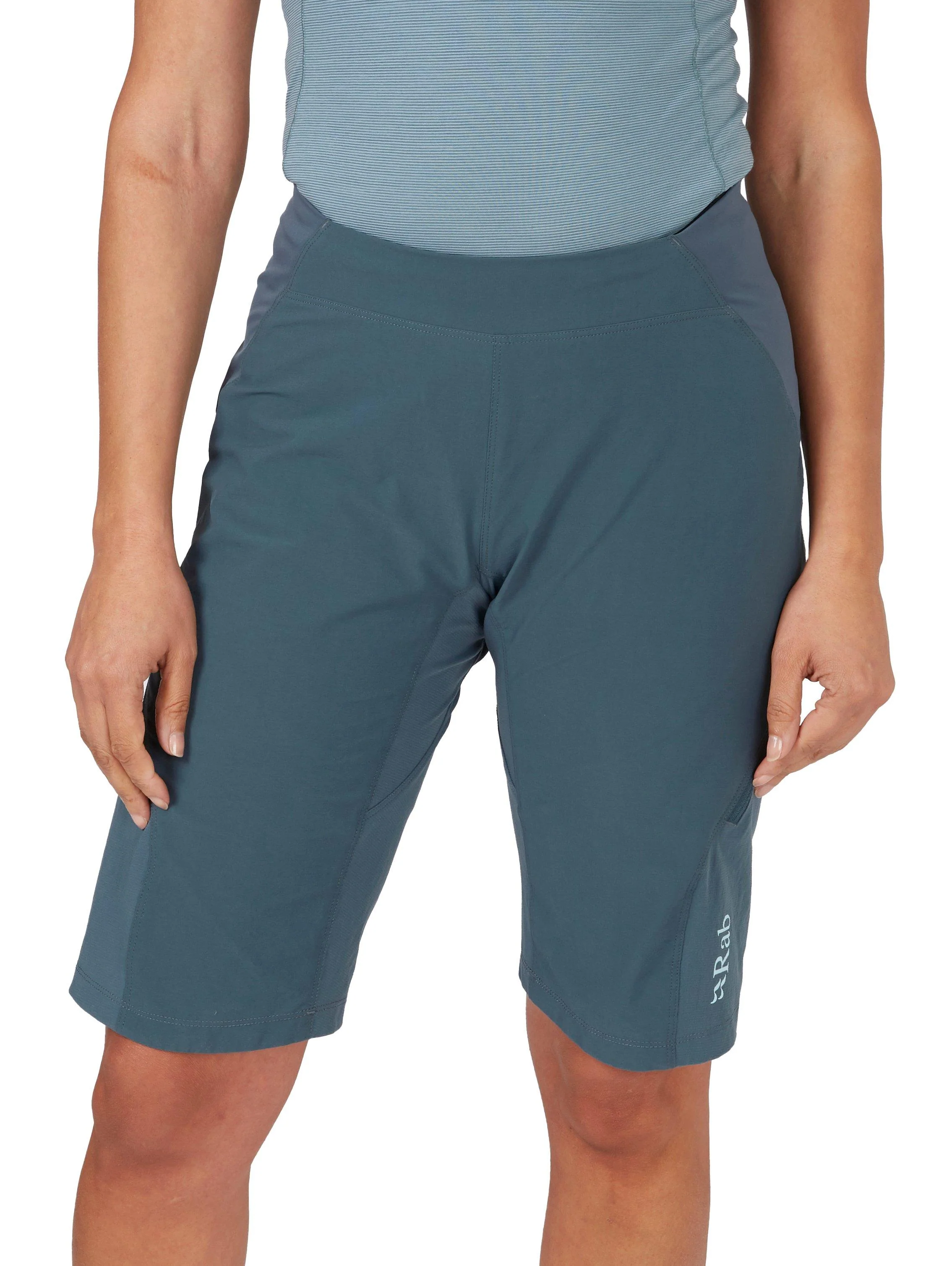 Women's Crank Cycling Shorts - Blue - Image 3