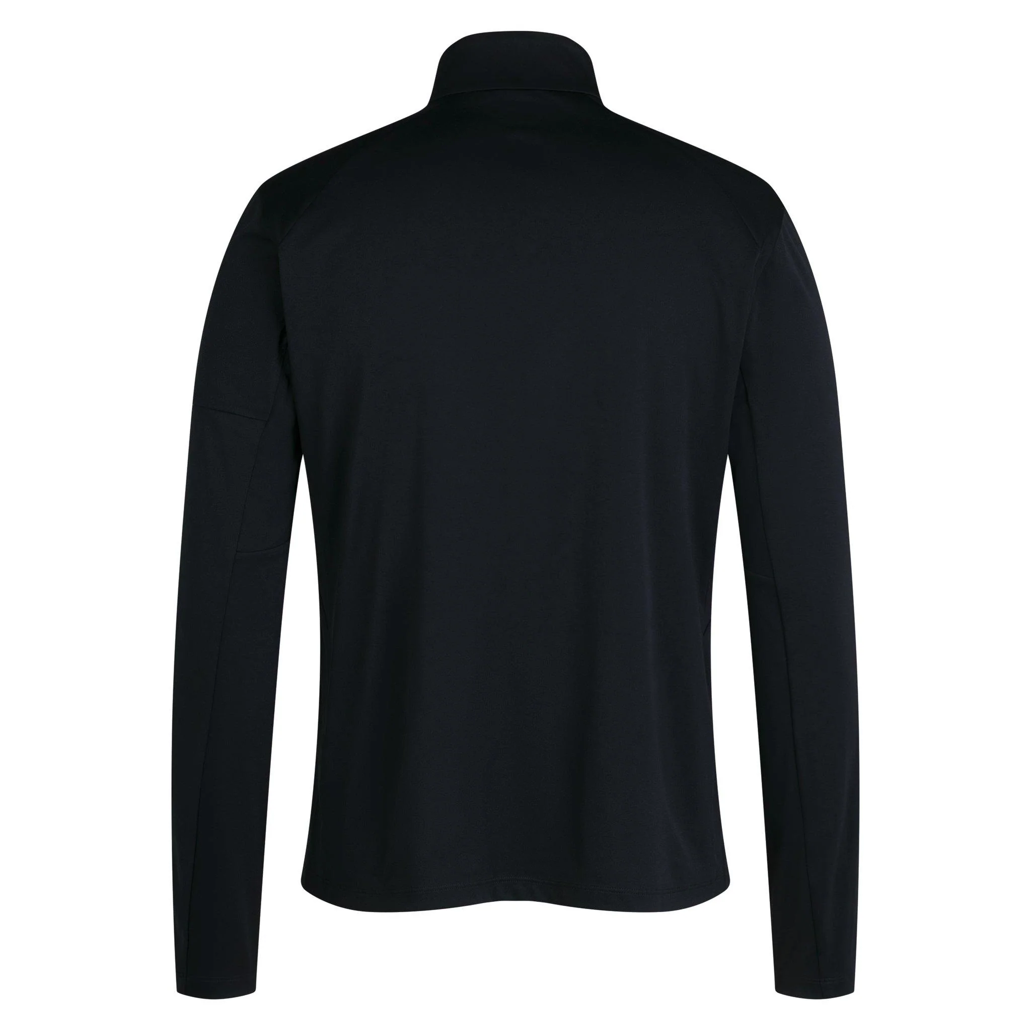 Men's Active Knit Long-Sleeve 1/2 Zip - Black - Image 2