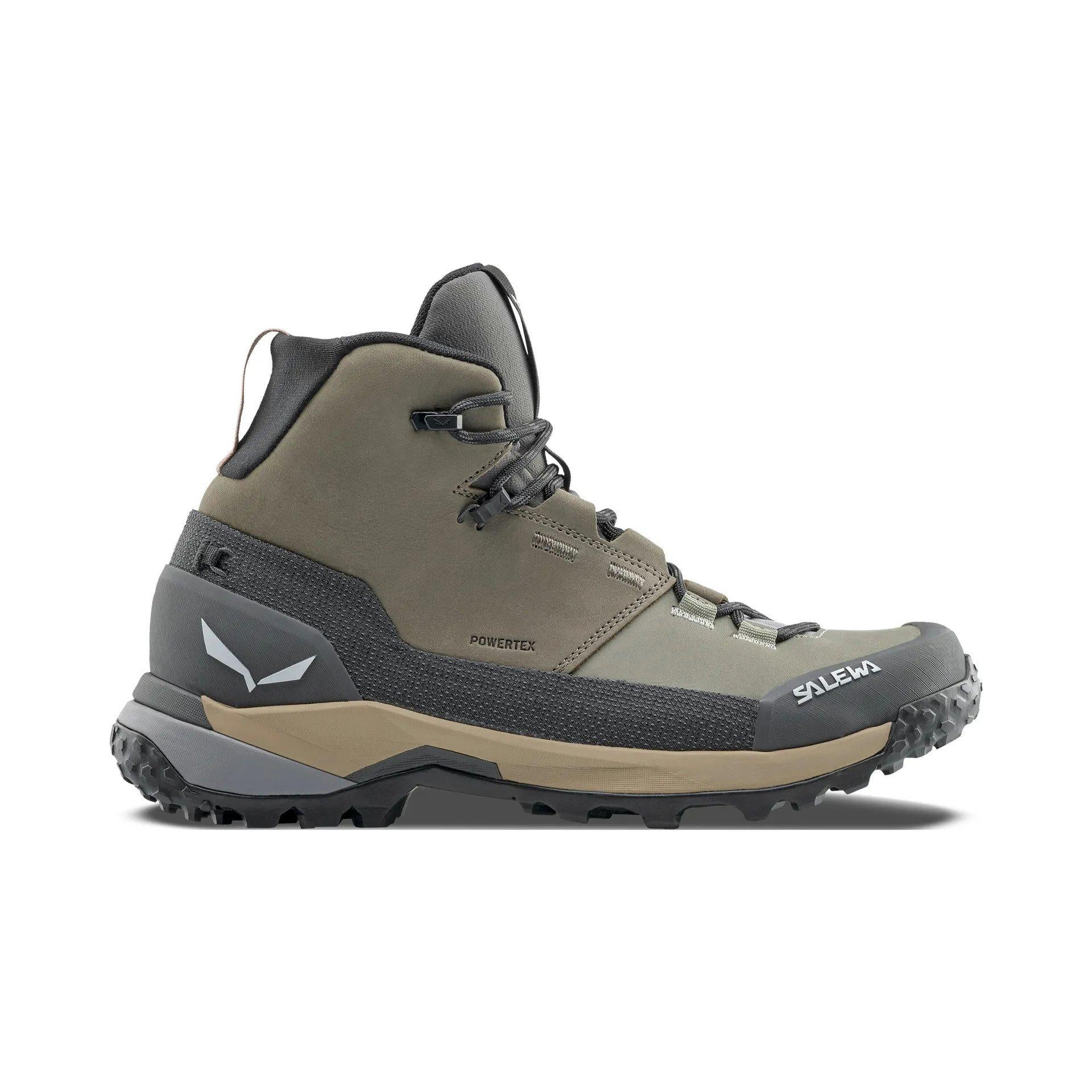 Women's Puez Leather Mid PTX Hiking Boots - Brown - Image 2