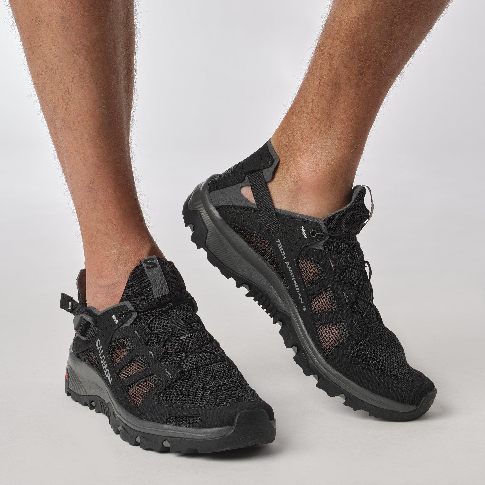 Men's Techamphibian 5 Water Shoes - Black - Image 7