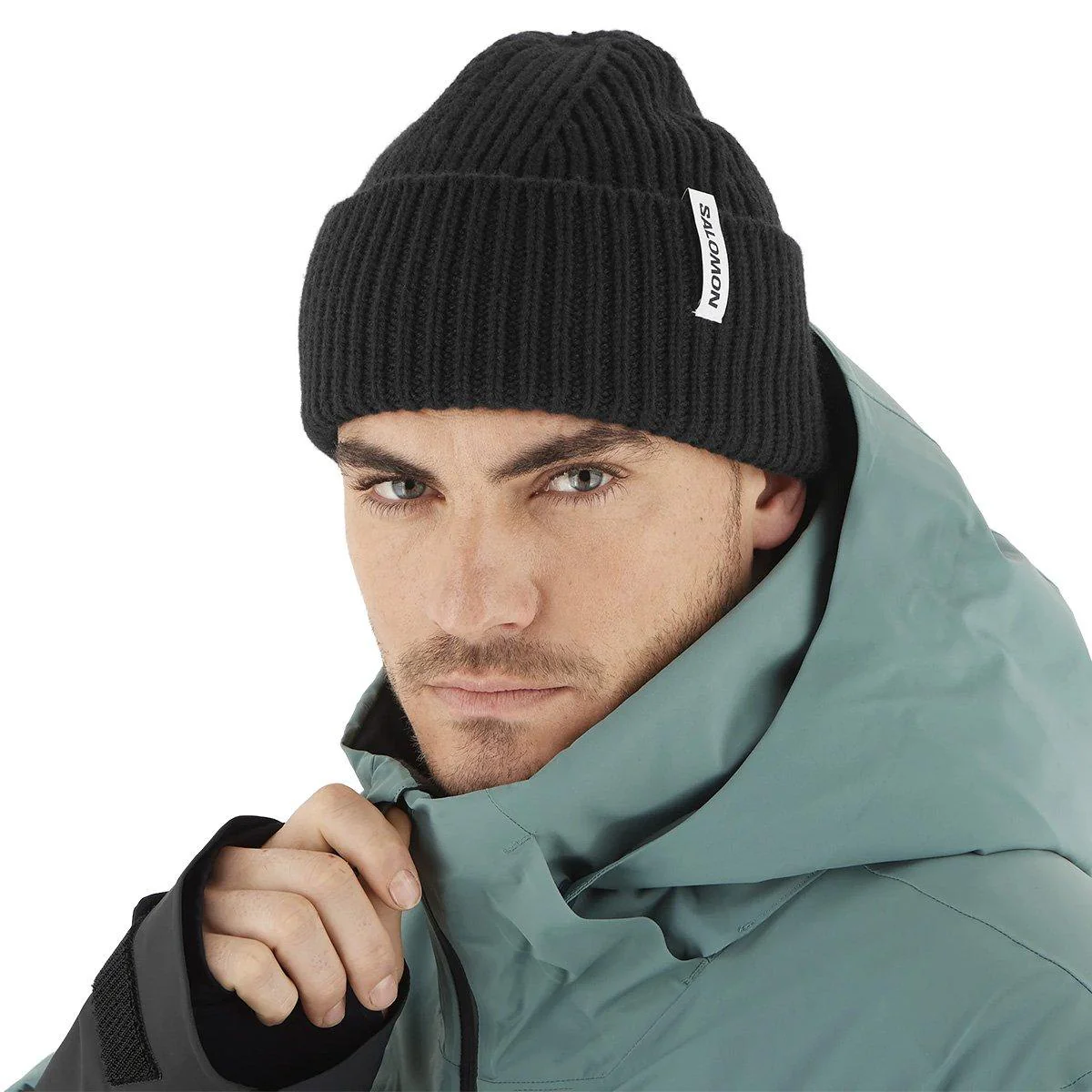 Unisex Snowbird Beanie - Black - Image 2