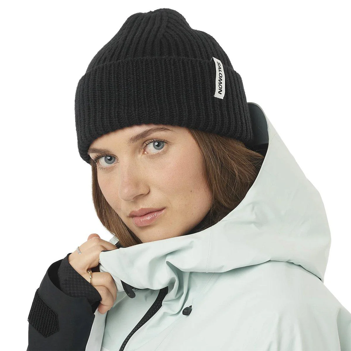 Unisex Snowbird Beanie - Black - Image 3