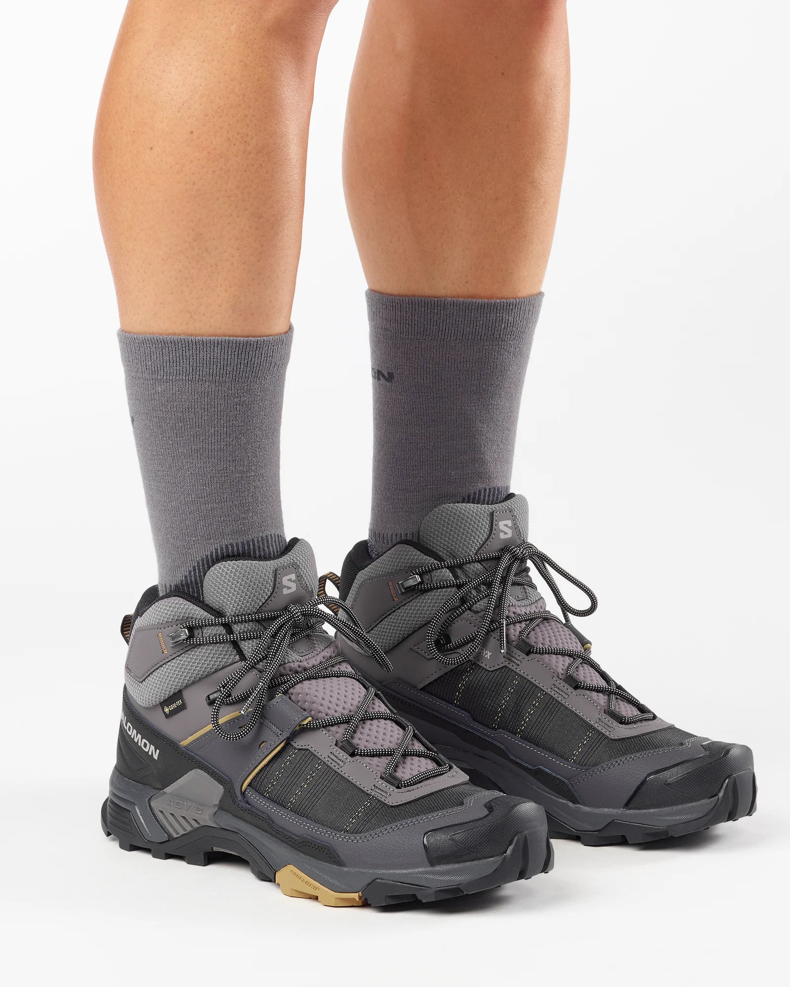 Men's X Ultra 5 Mid GORE-TEX Hiking Boots - Grey - Image 6