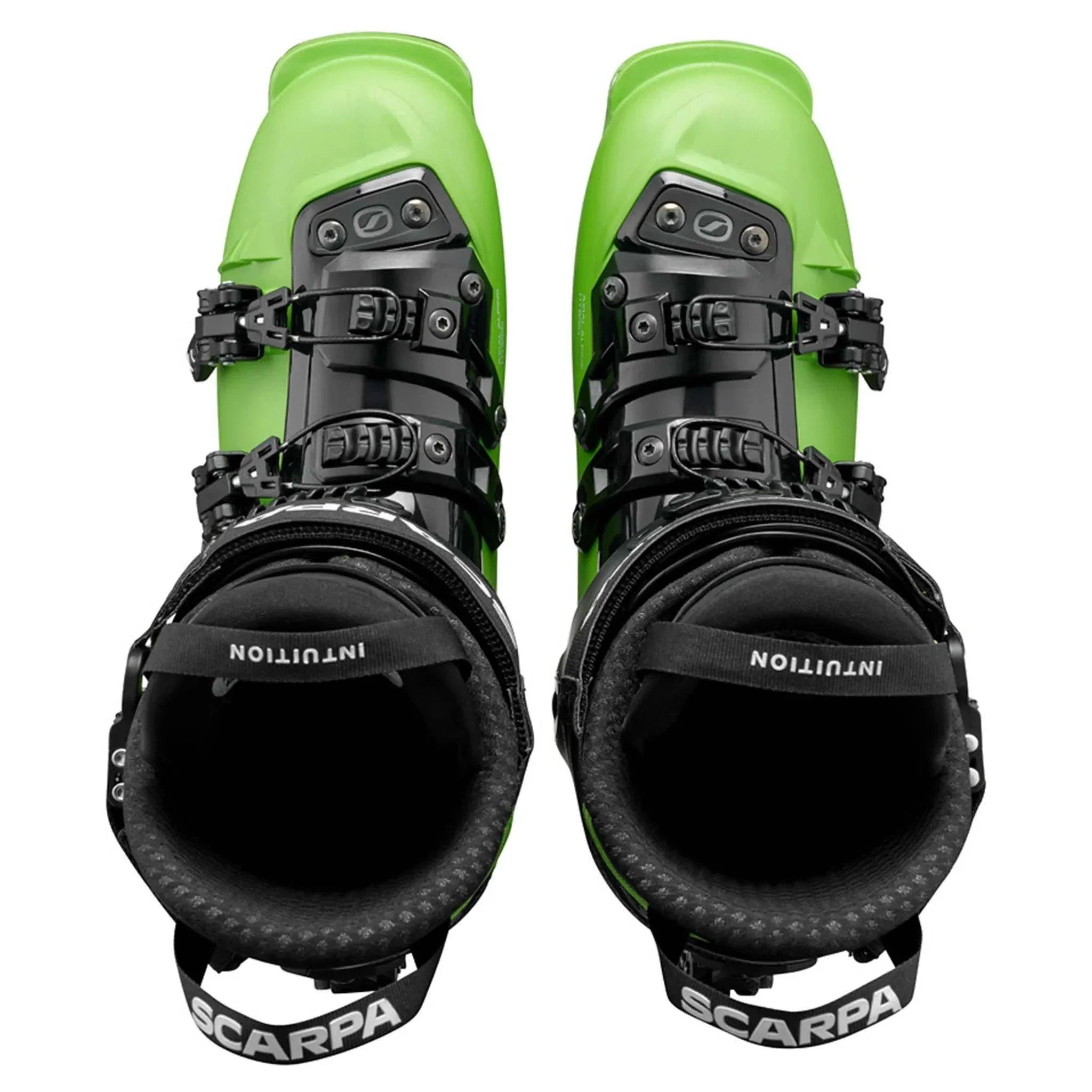 Men's 4Quattro Pro Ski Boot - Green / Black - Image 5