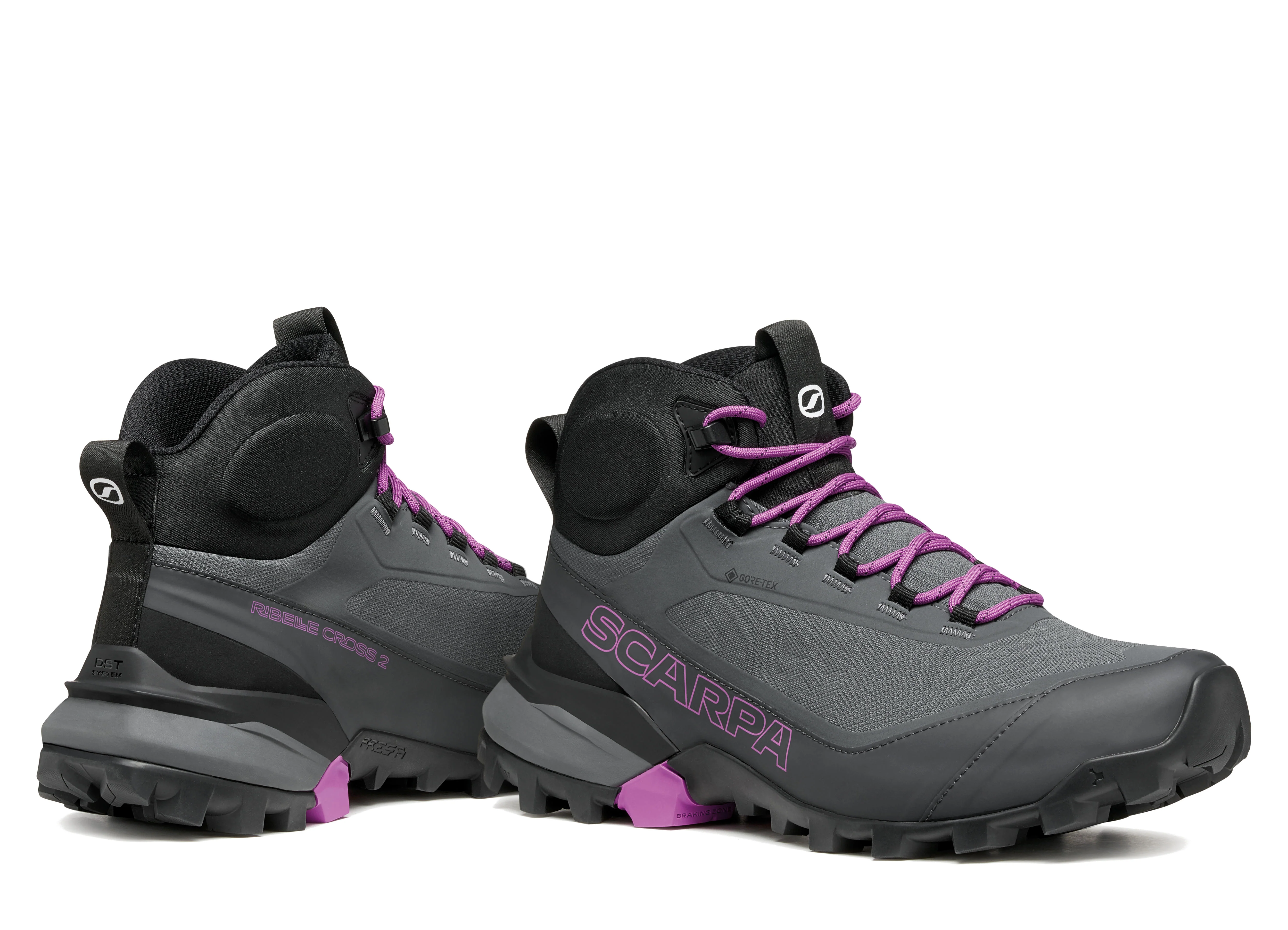 Women's Ribelle Cross Mid GORE-TEX Hiking Boots - Grey - Image 4