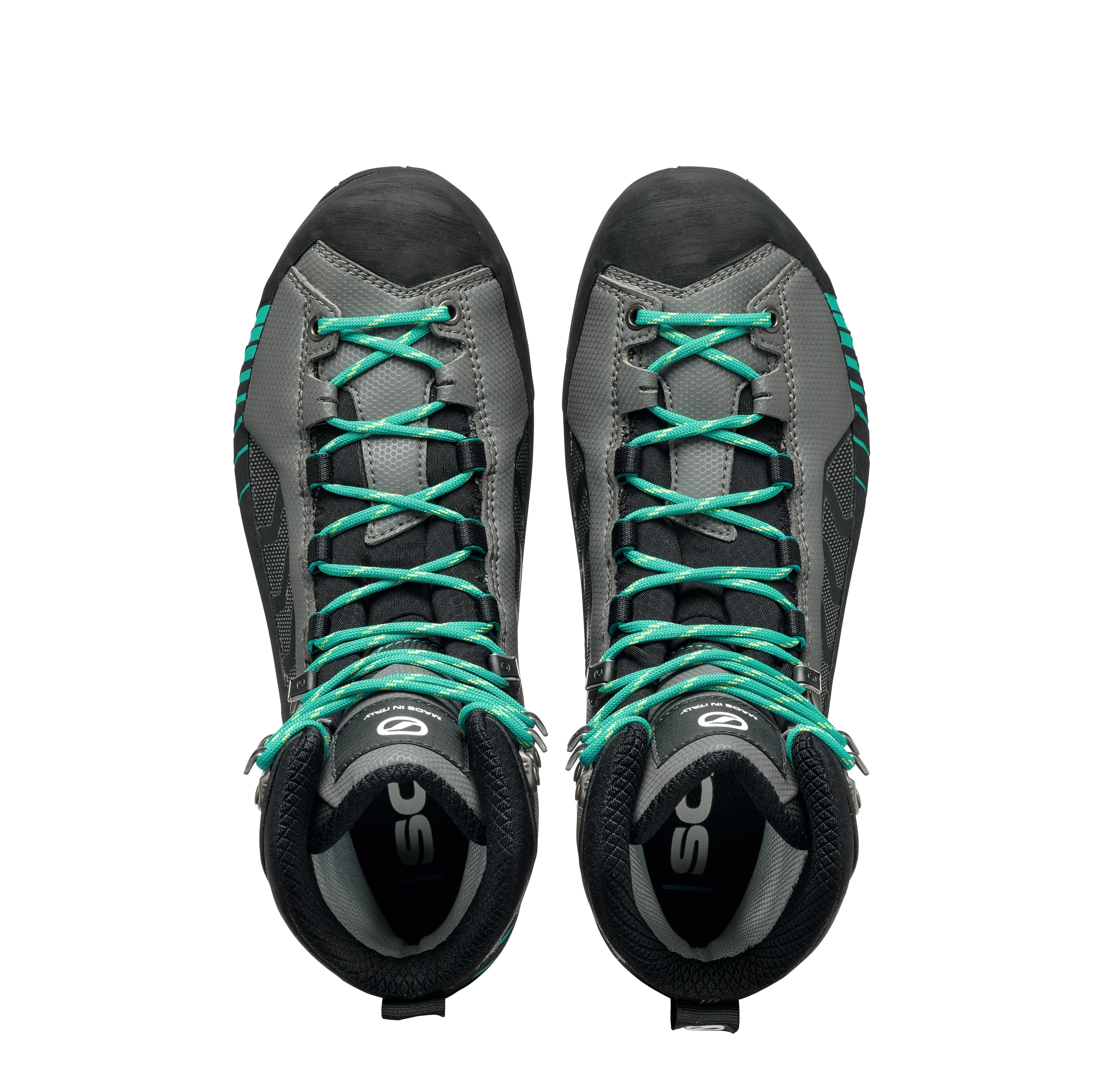 Women's Ribelle Lite HD Mountaineering Boots - Iron Grey/Tropical Green - Image 5