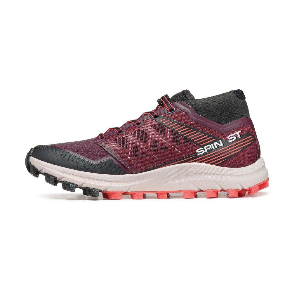 Women's Scarpa Spin ST Running Shoes - Russet Brown - Image 2