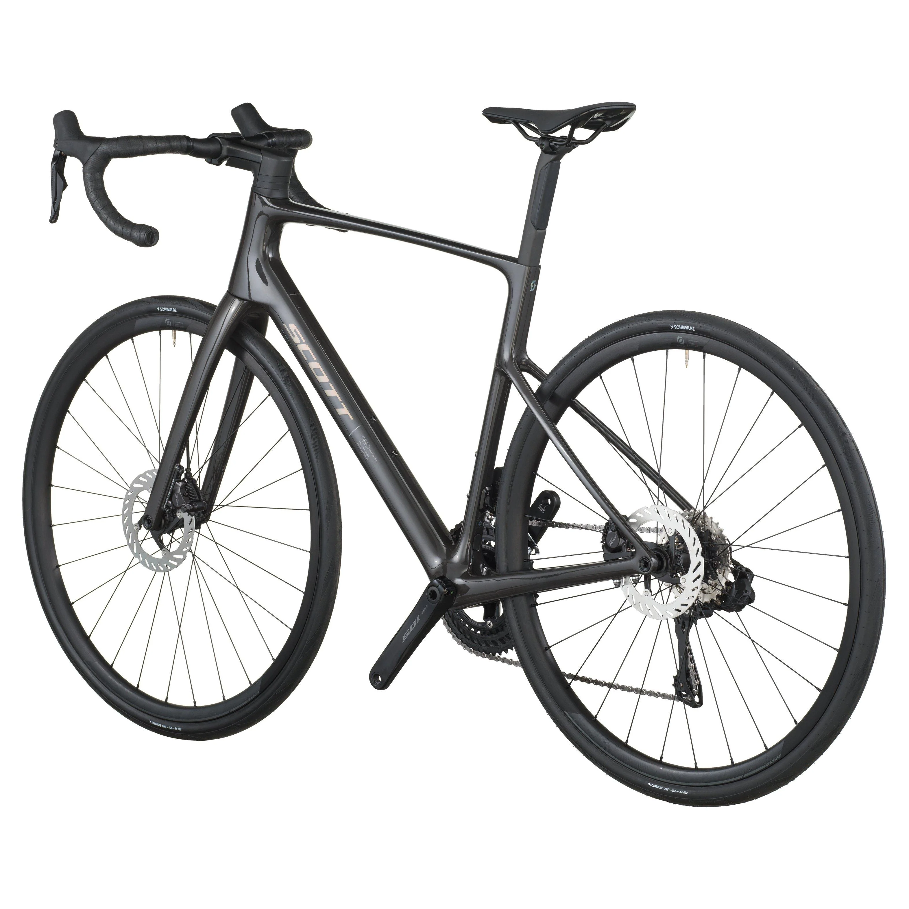 Addict 40 Road Bike - Black - Image 3