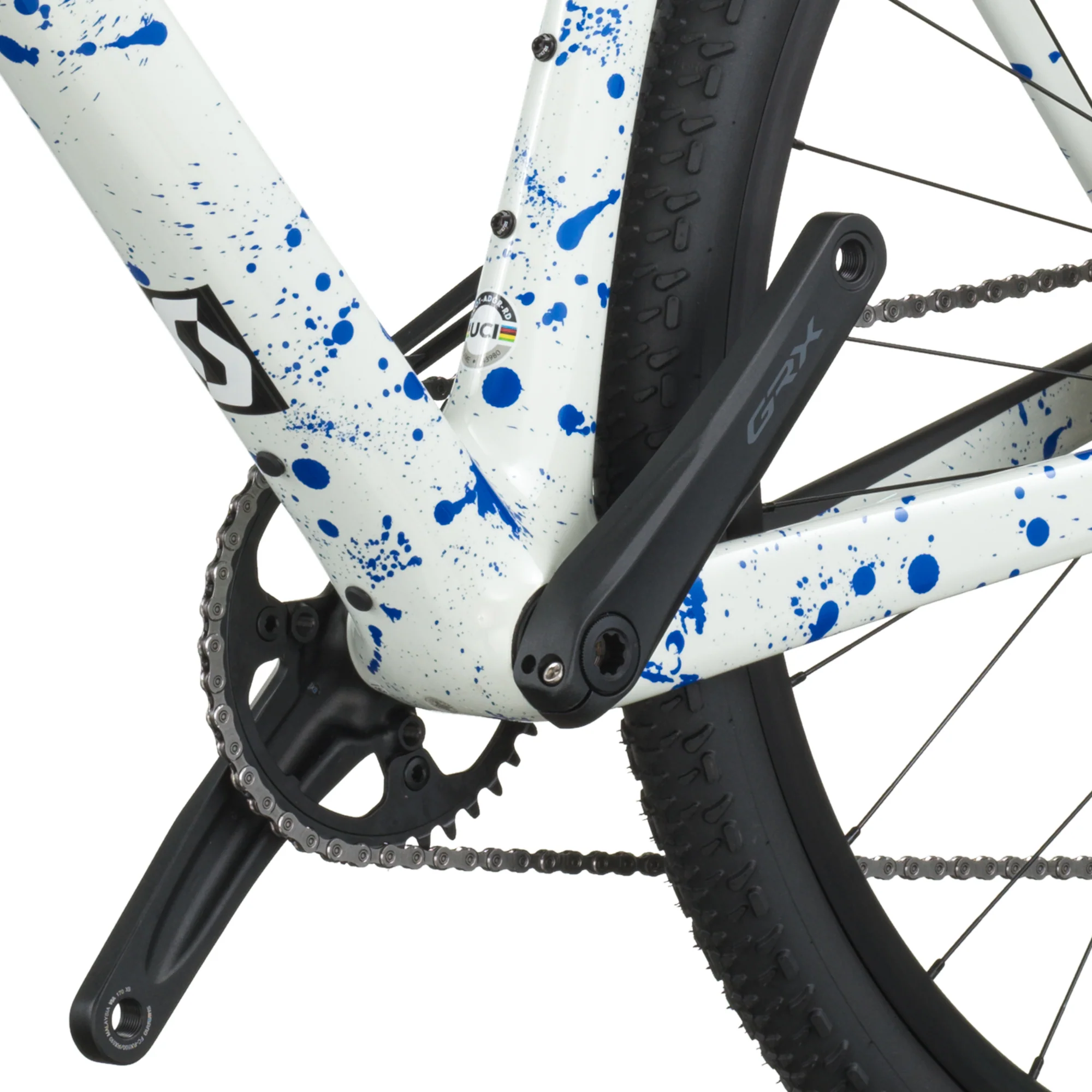 Addict Gravel 30 Gravel Bike - White / Blue - Image 8