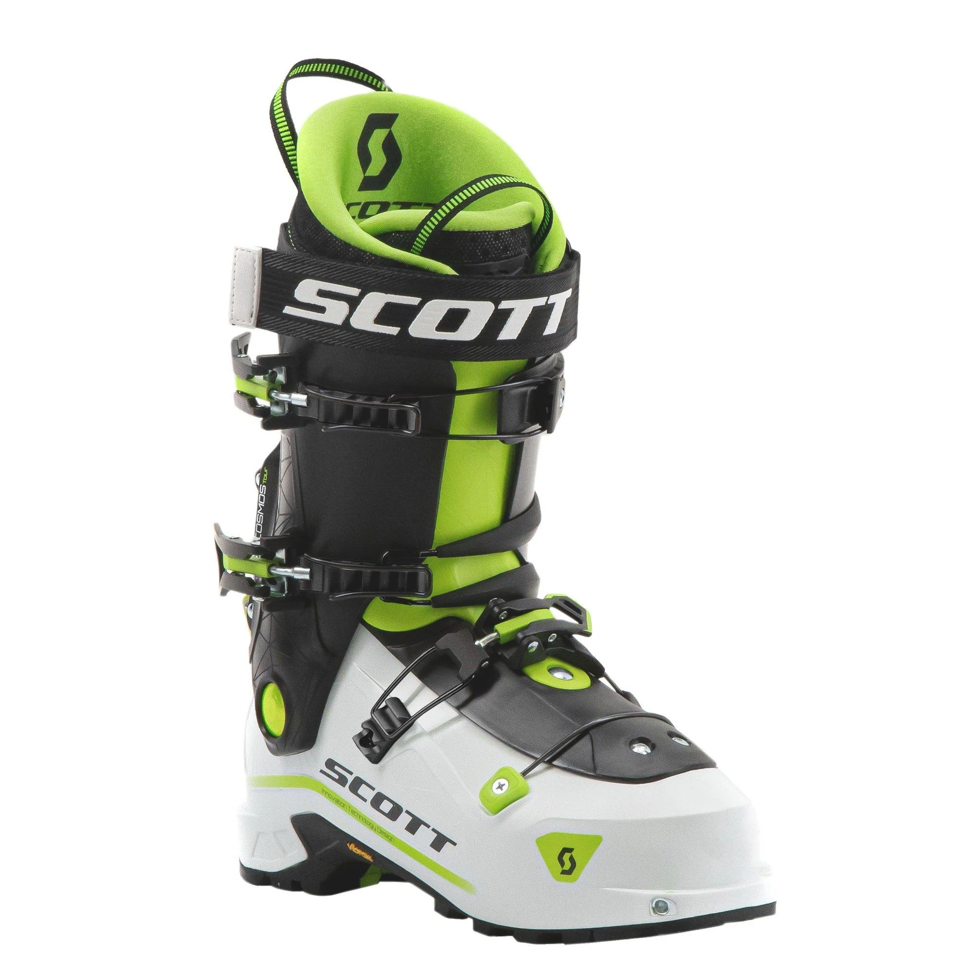 Men's Cosmos Tour Ski Boot - White/Yellow - Image 2