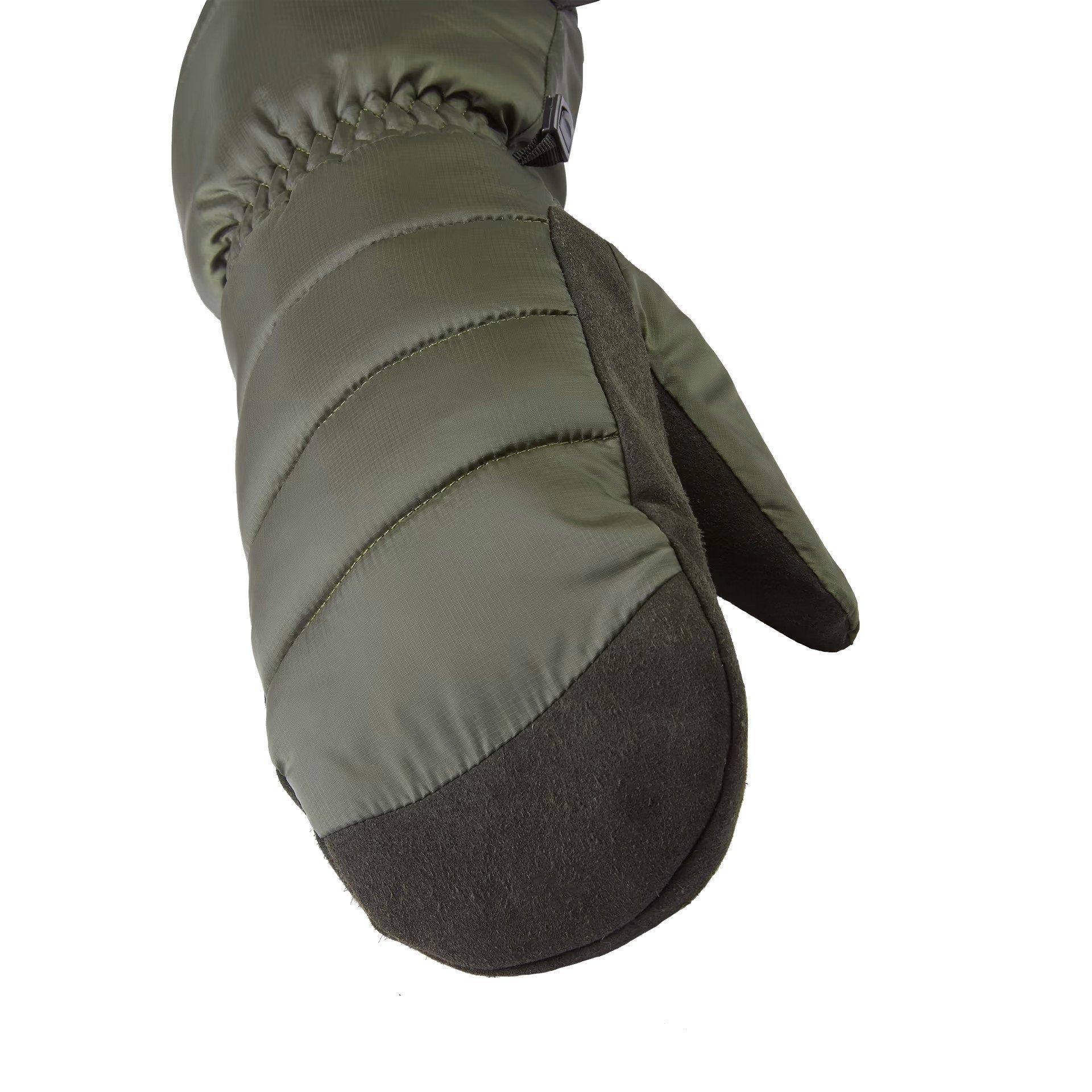 Unisex Titchwell Waterproof Mittens - Green - Image 2