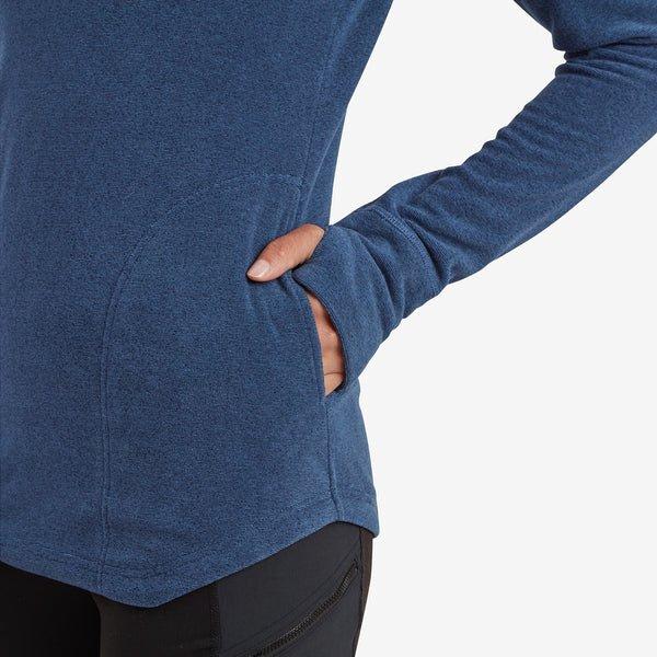 Women's Rolpa Pullover 1/2 Zip Fleece - Navy - Image 5