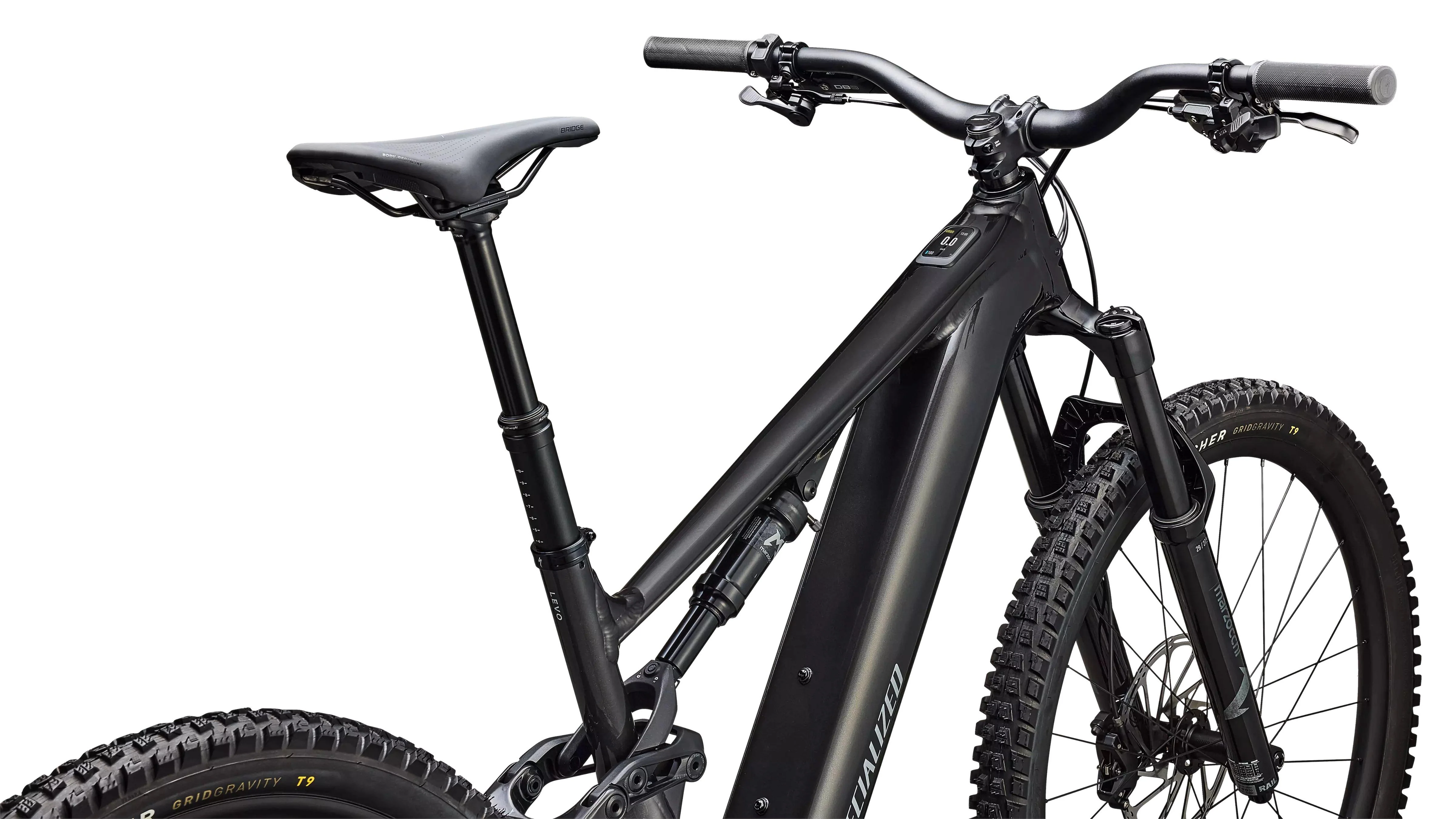 Turbo Levo 4 Alloy Mountain E-Bike - Black - Image 5