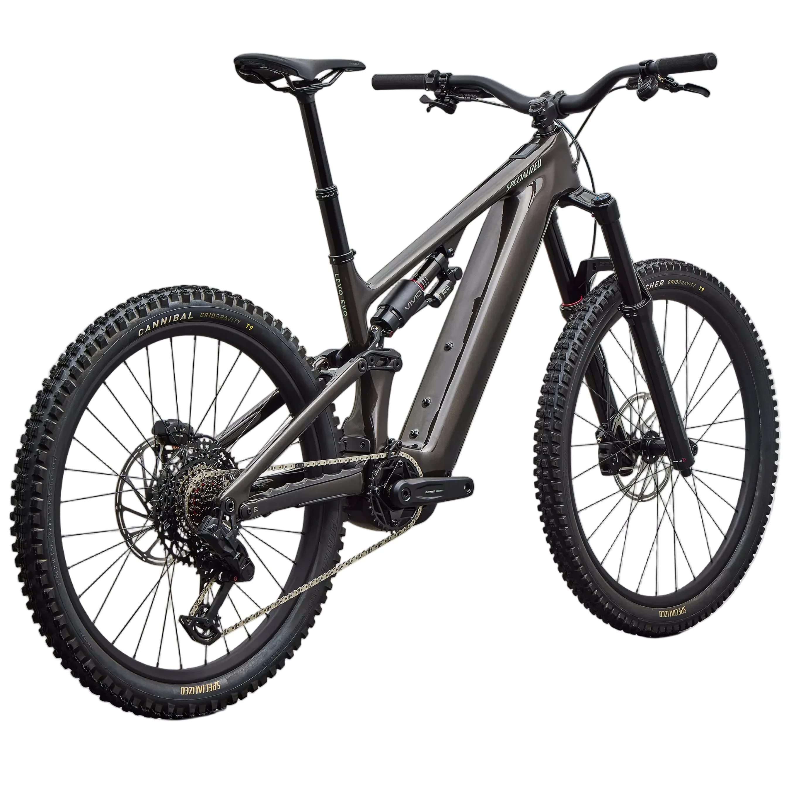 Levo 4 EVO Comp 2027 Mountain E-Bike - Dark Grey - Image 4
