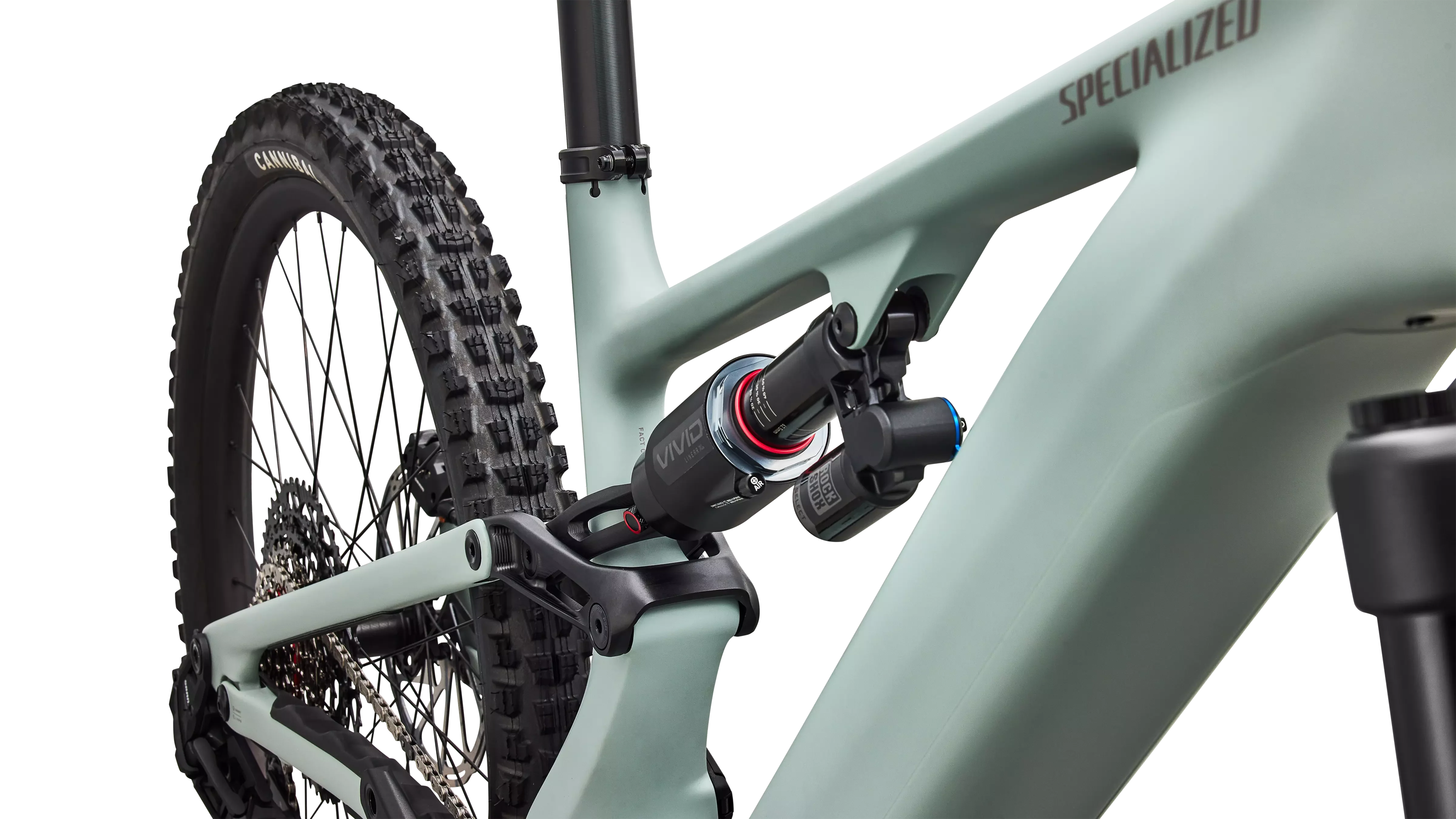 Levo 4 EVO Comp 2027 Mountain E-Bike - Light Grey - Image 6