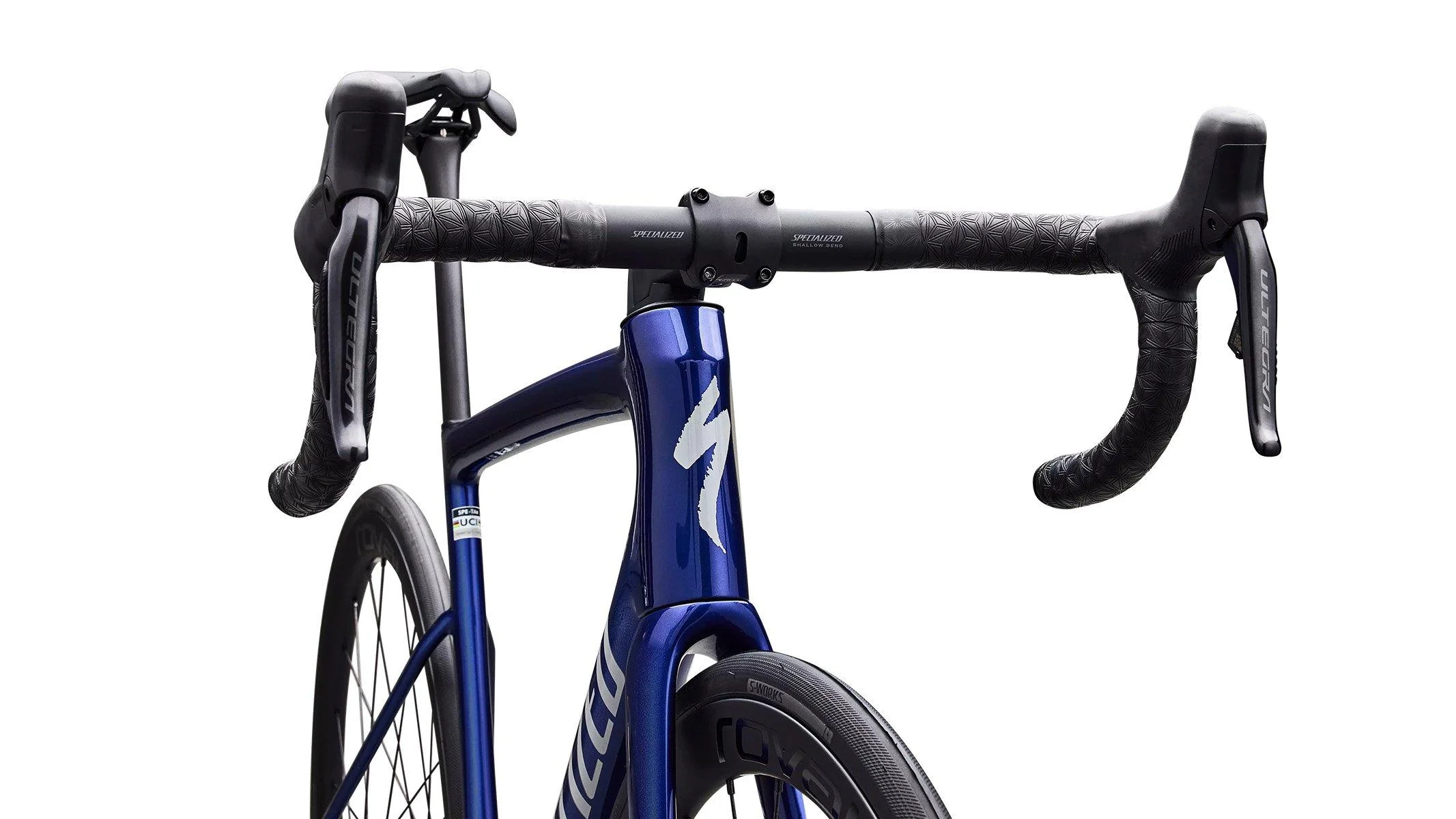 Tarmac SL8 Expert Ultegra Di2 Road Bike - Blue - Image 3