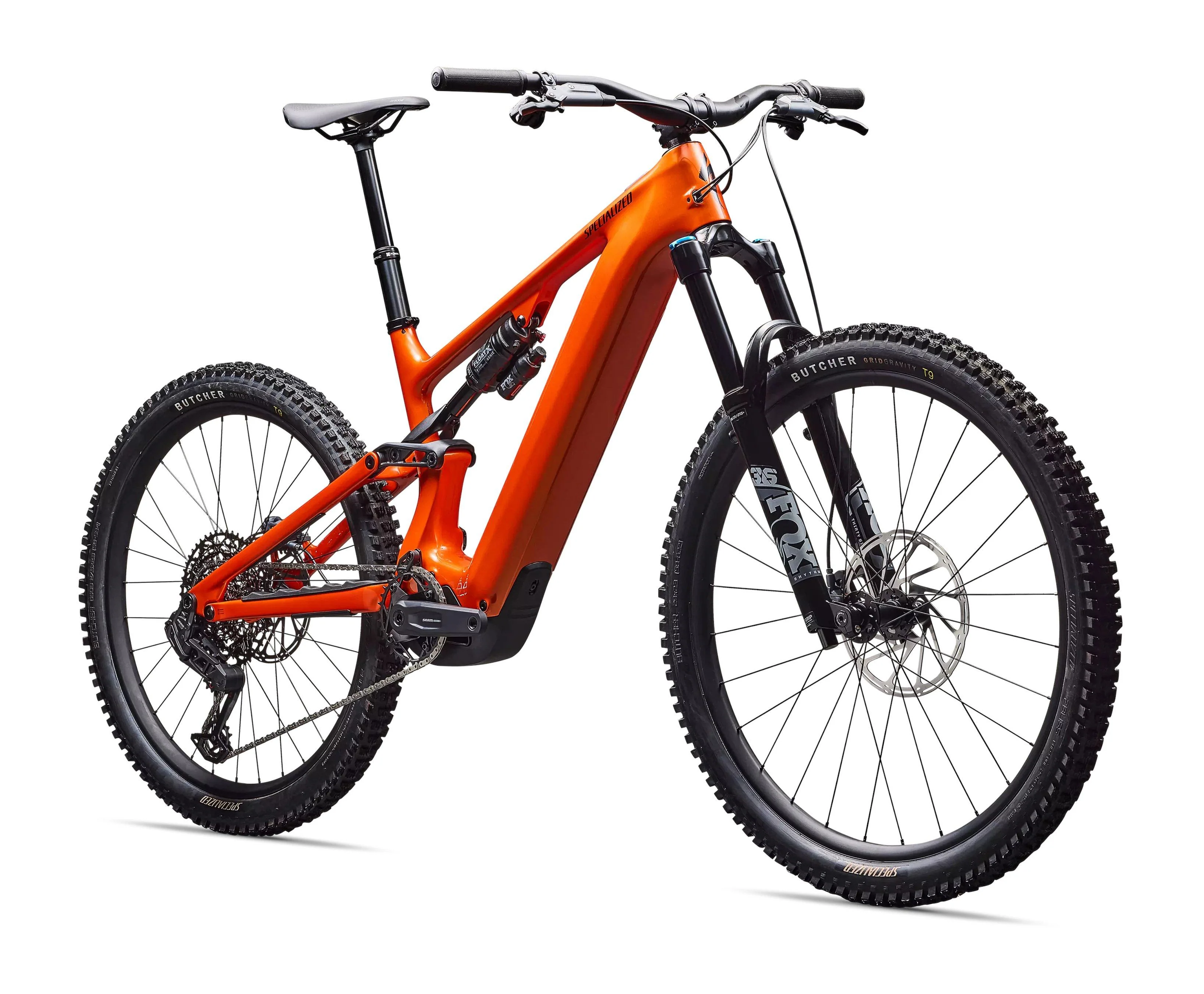 Turbo Levo 4 Comp Carbon Mountain E-Bike - Orange - Image 2