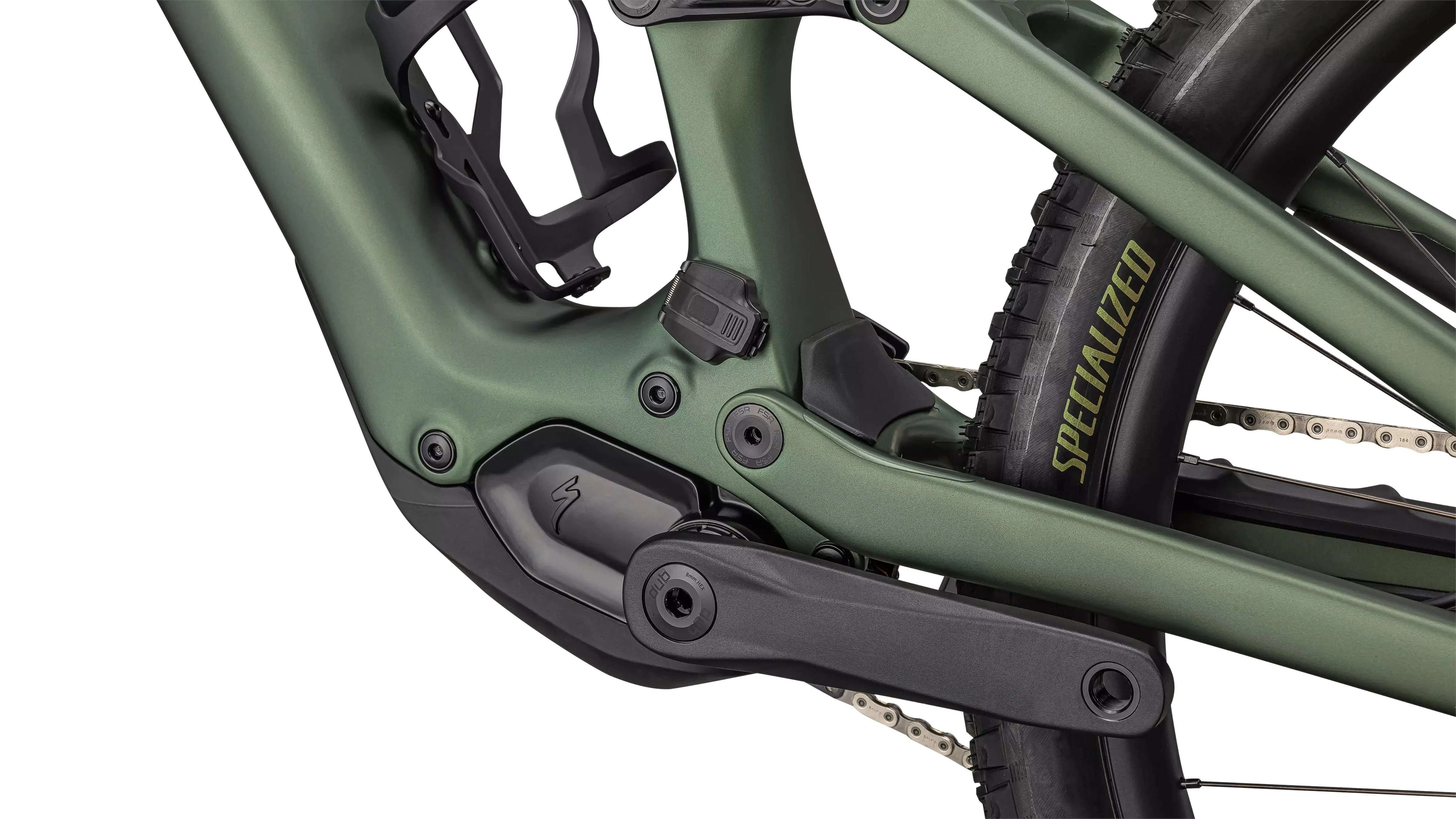 Turbo Levo SL 2 Comp Carbon Mountain E-Bike - Green - Image 7