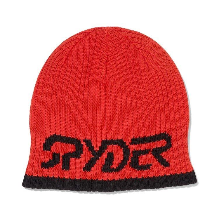 Men's Logo Beanie - Volcano Red