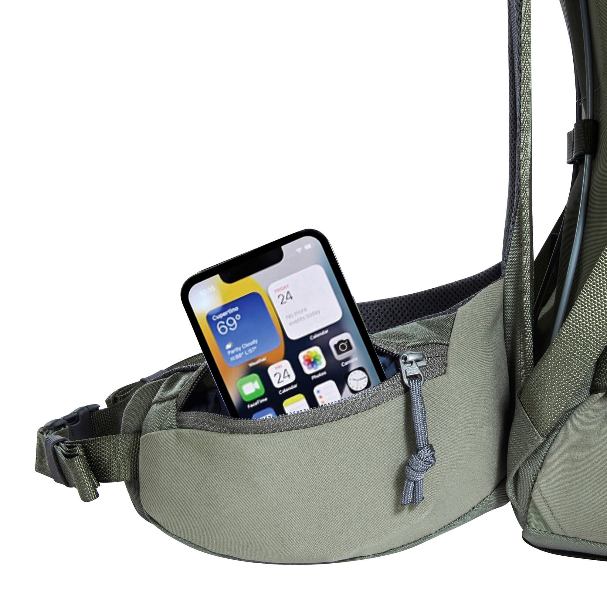 Bushcraft Hike 30L Backpack - Green - Image 14