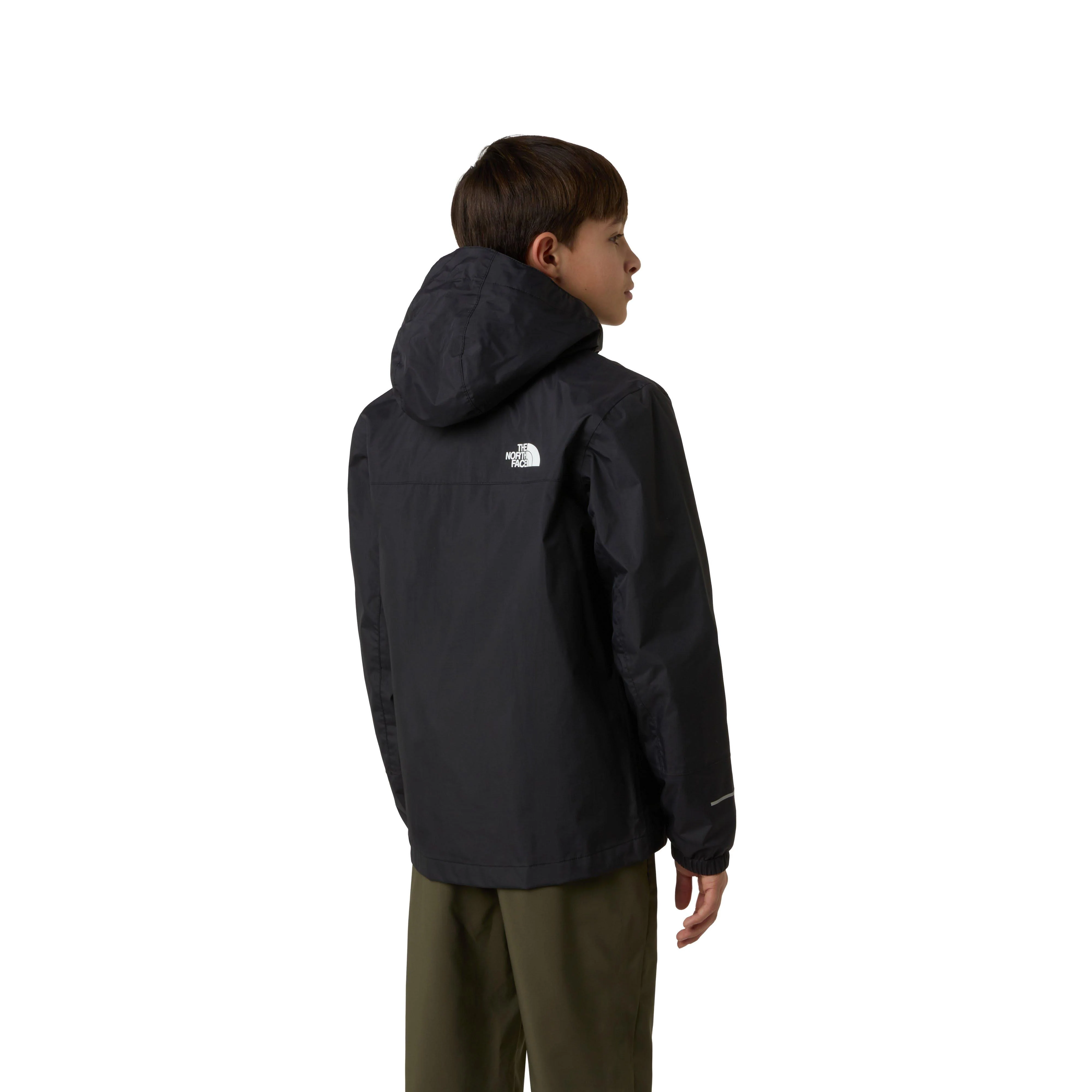 Kids' Antora Rain Jacket - Black - Image 4