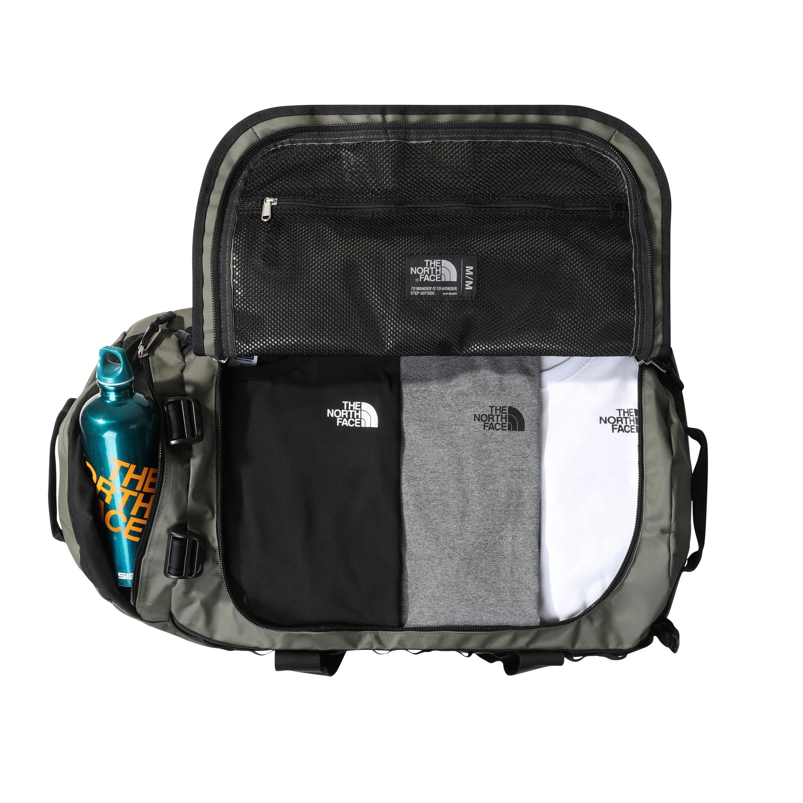 Base Camp Duffel - Medium (71L) - Taupe Green - Image 3