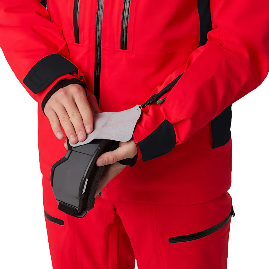 Men's Chakal Ski Jacket - Red - Image 10