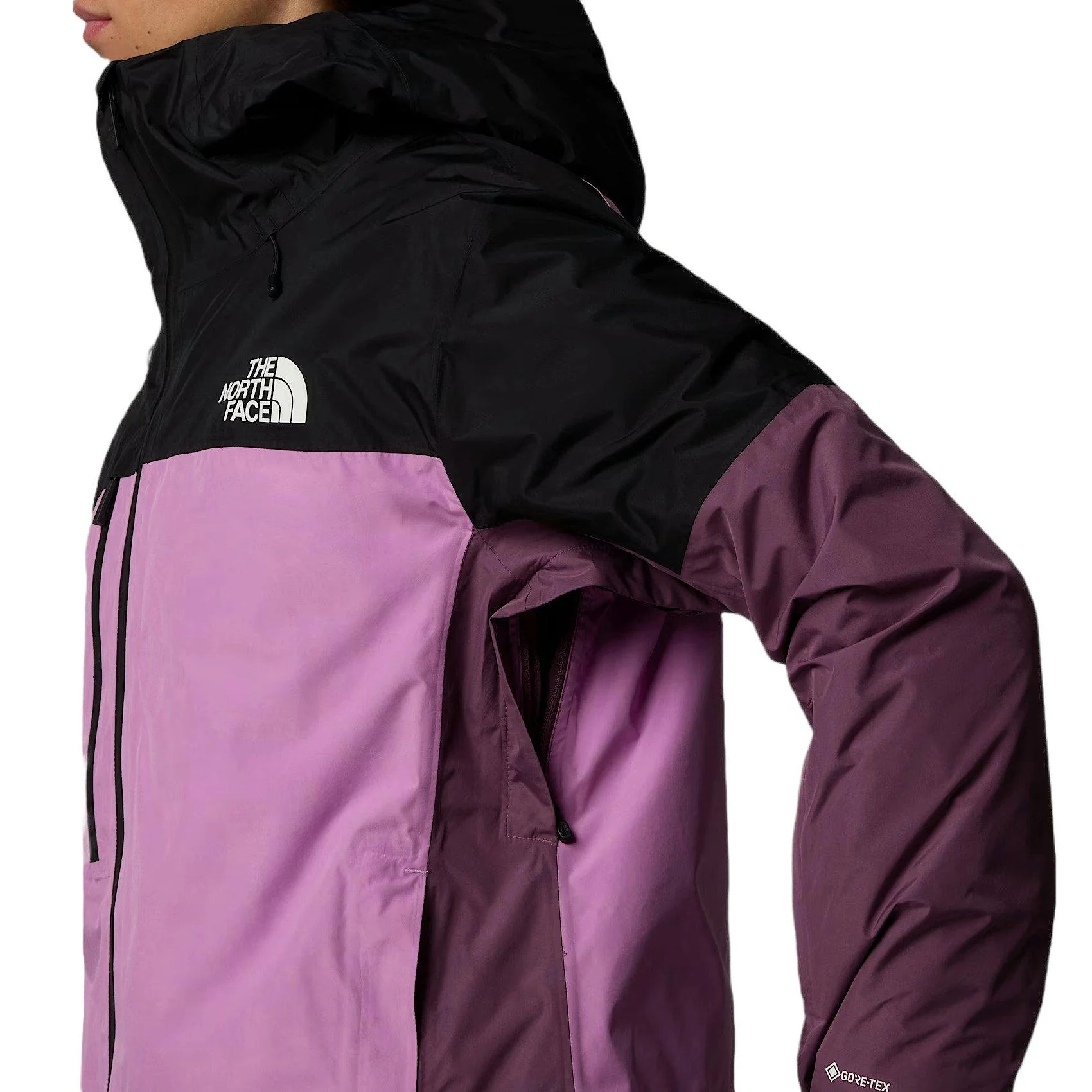 Women's Dawnstrike GORE-TEX Insulated Ski Jacket - Black / Purple - Image 6