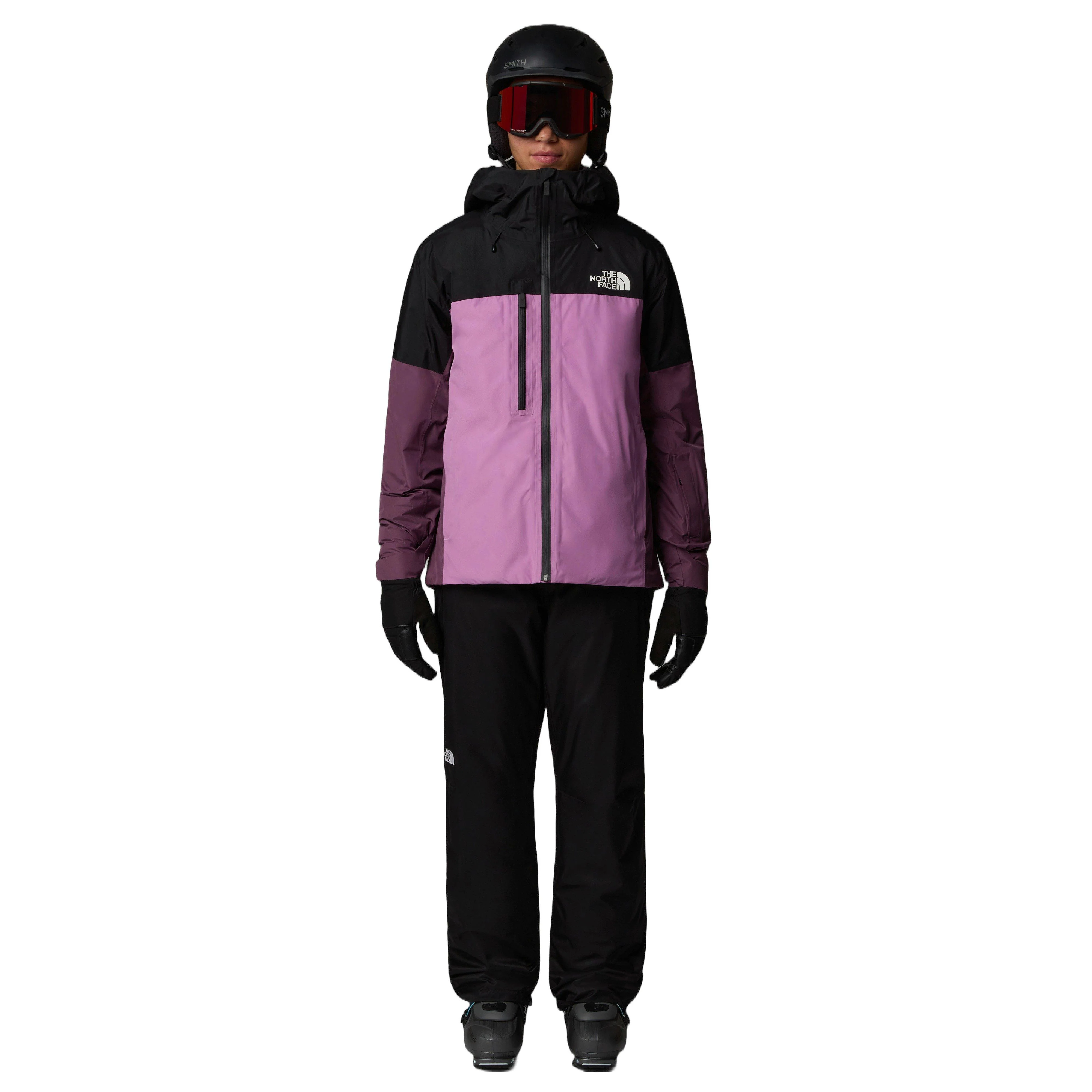Women's Dawnstrike GORE-TEX Insulated Ski Jacket - Black / Purple - Image 7