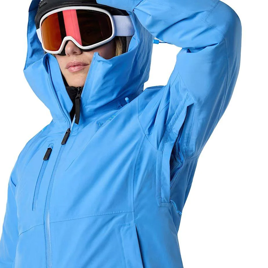 Women's Descendit Ski Jacket - Blue - Image 5