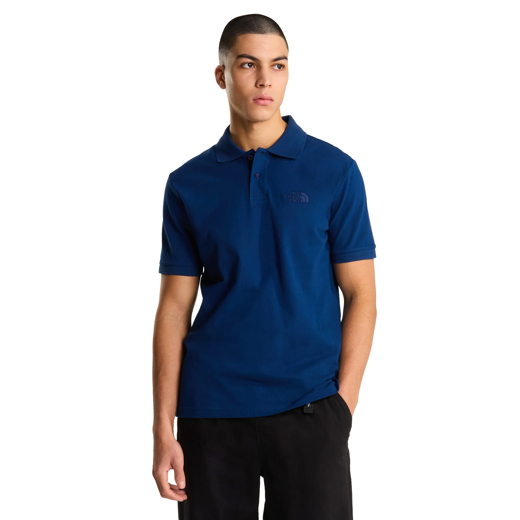 Men's Essential Regular Polo Shirt - Blue - Image 3