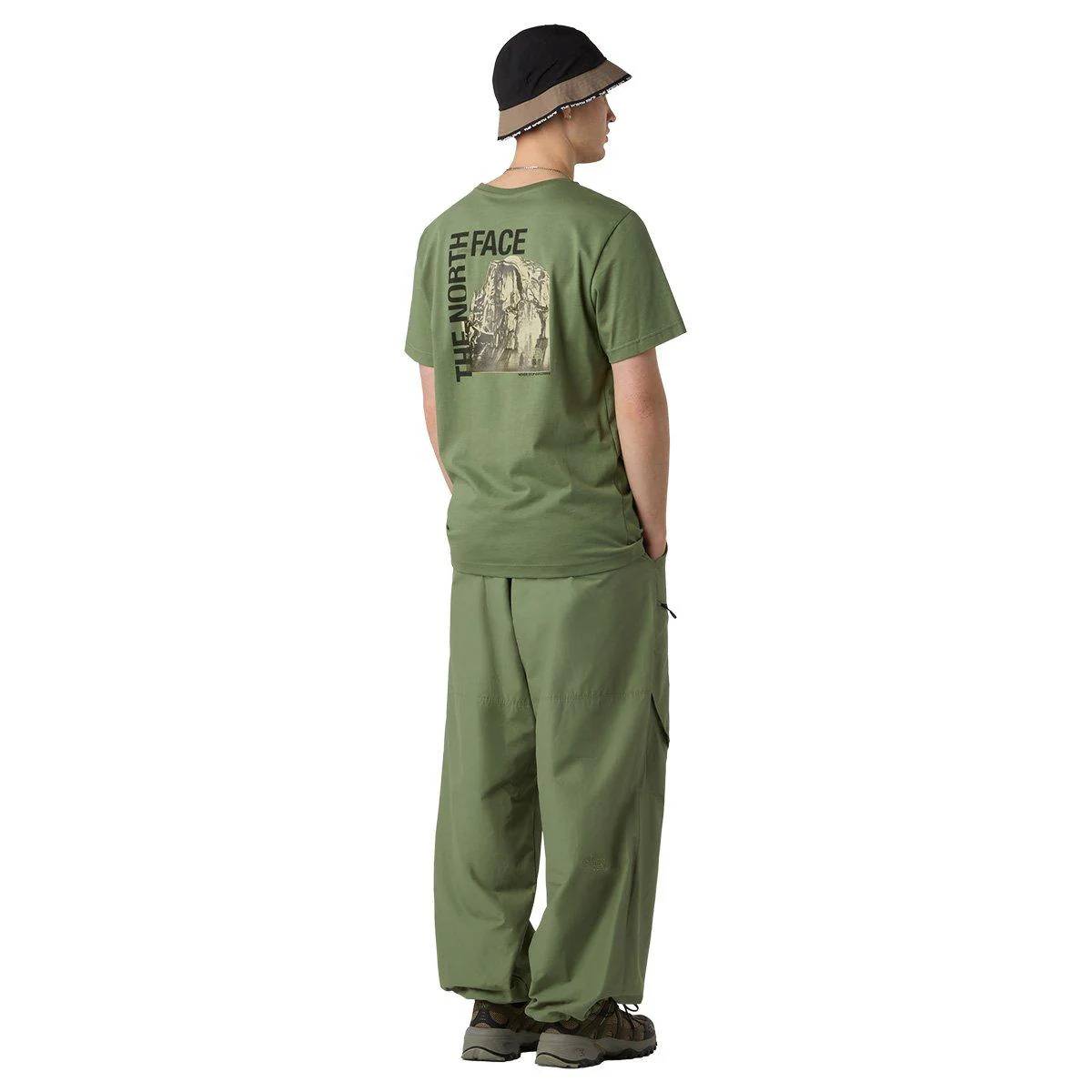Men's Half Dome Photo T-Shirt - Green - Image 6