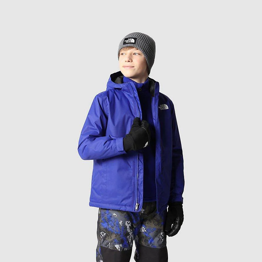 Kid's Snowquest Jacket - Lapis Blue - Image 11