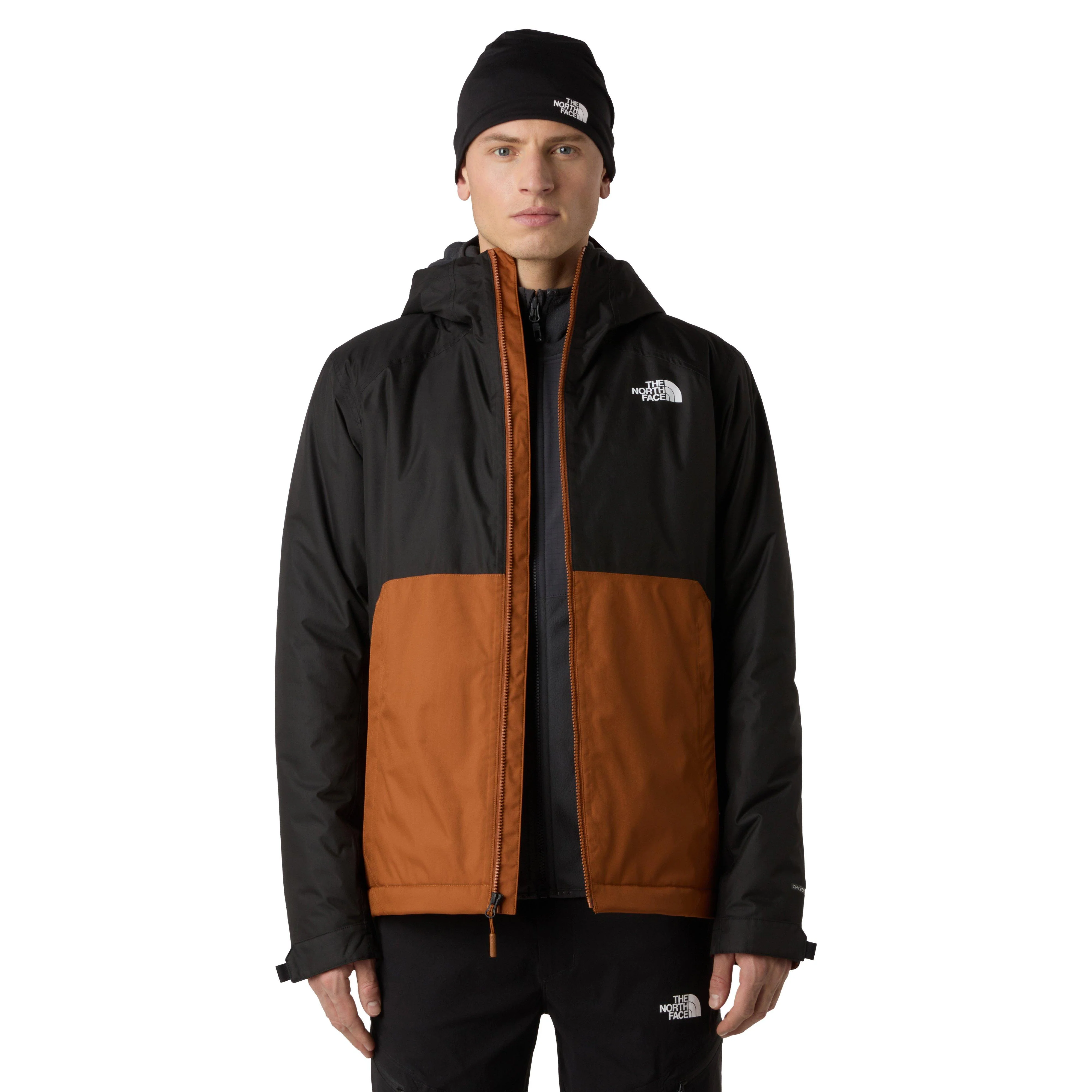 Men's Millerton Insulated Jacket - Black / Orange - Image 3