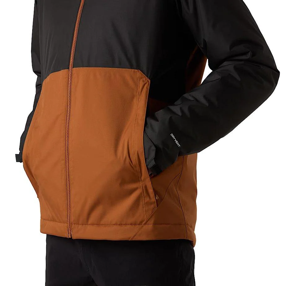 Men's Millerton Insulated Jacket - Black / Orange - Image 6