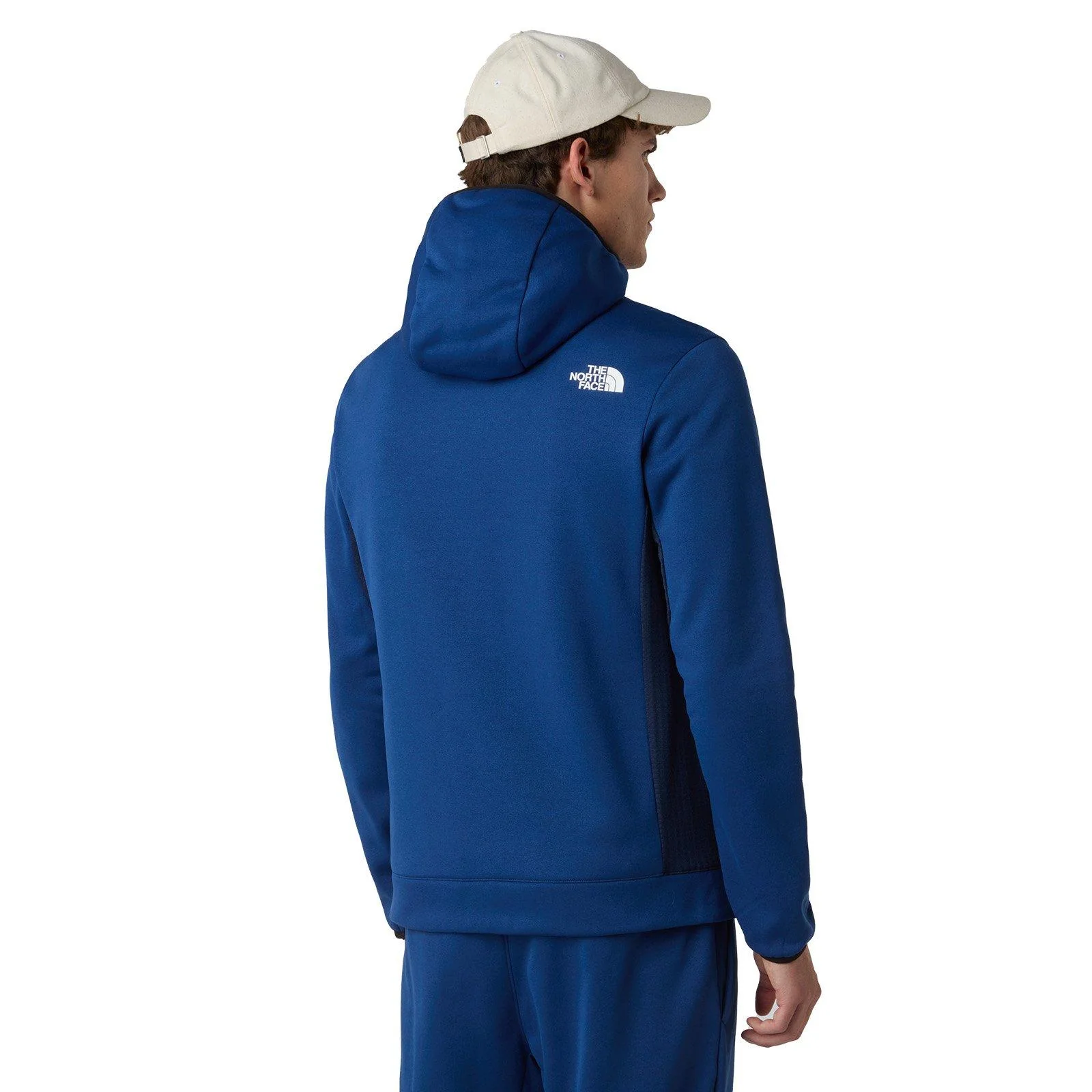 Men's Mountain Athletics Full Zip Hooded Fleece - Blue - Image 4