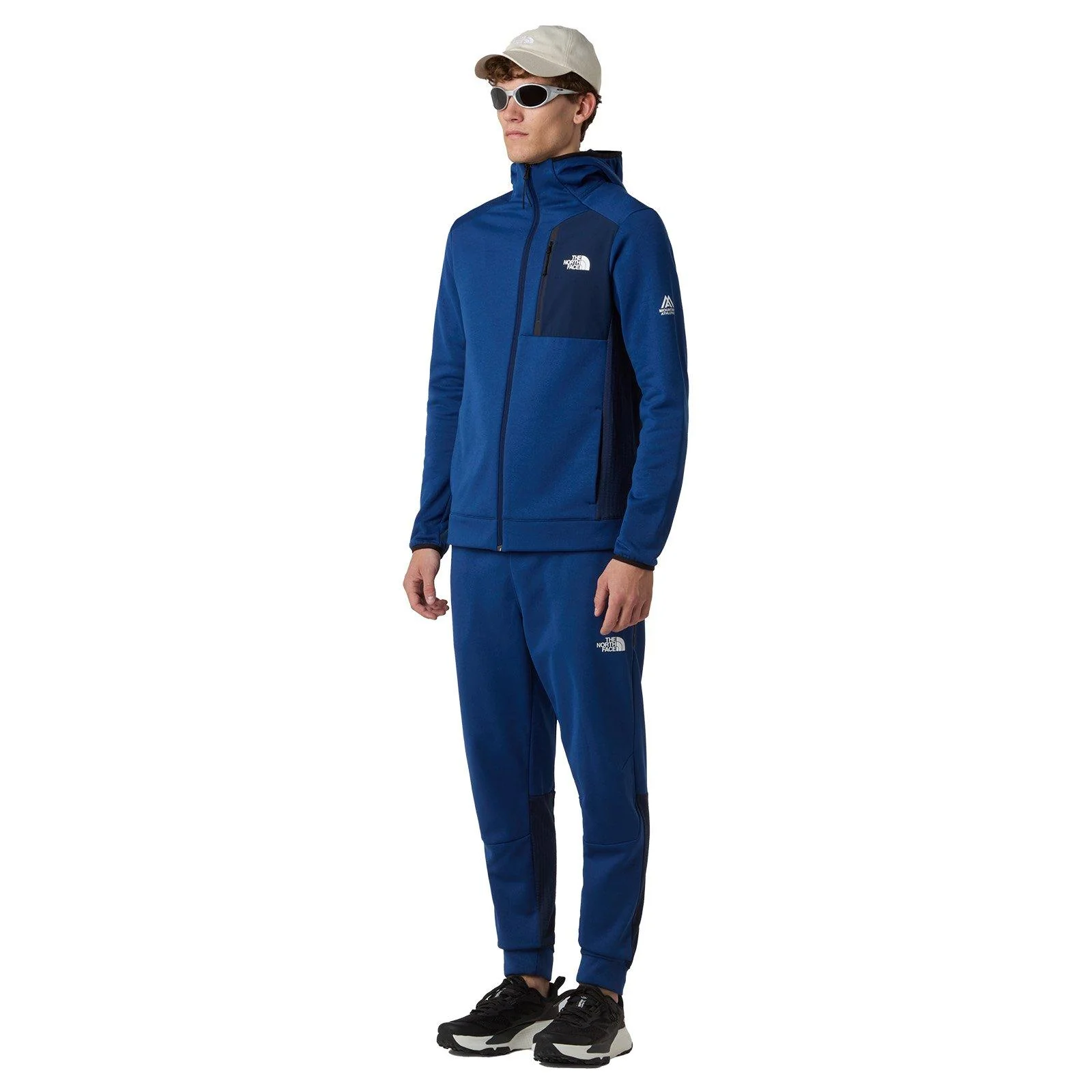 Men's Mountain Athletics Full Zip Hooded Fleece - Blue - Image 8