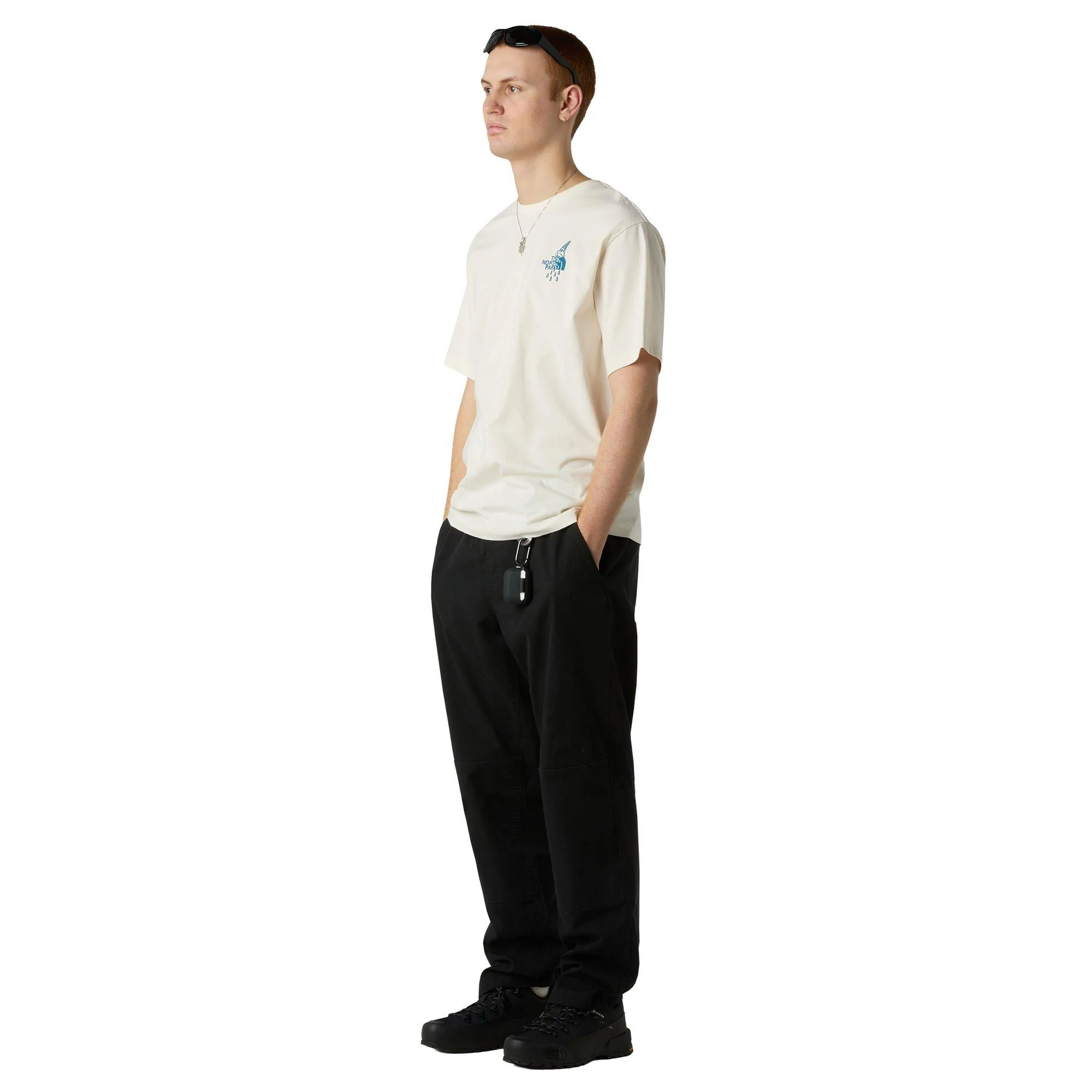 Unisex Powder Days Short Sleeve T-Shirt - White - Image 4
