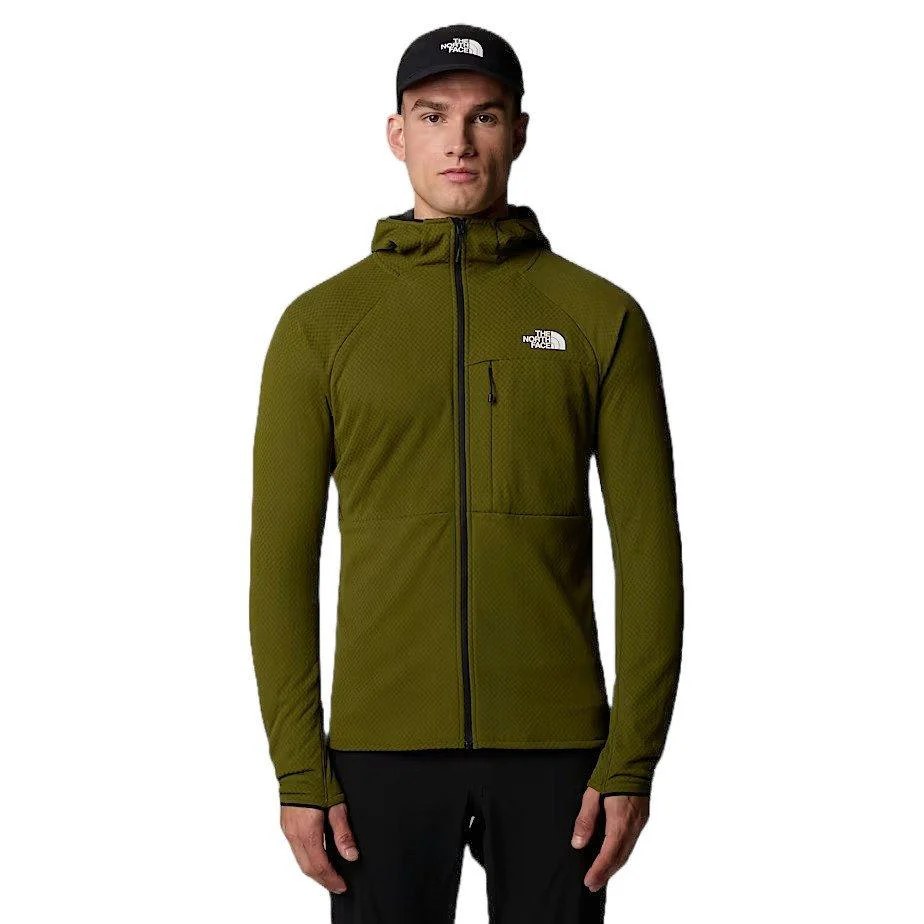 Men's Summit FutureFleece Full Zip Hooded Jacket - Green - Image 3